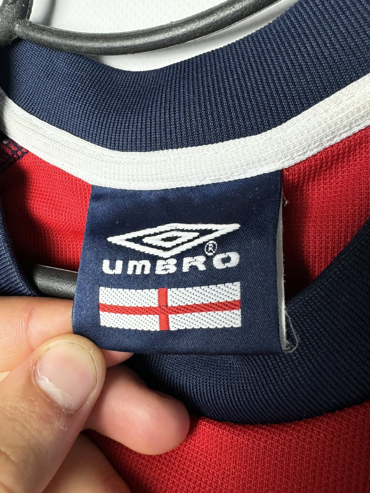 Umbro England 00s Training Football Shirt Soccer Jersey Umbro Size US XL / EU 56 / 4 - 8 Thumbnail