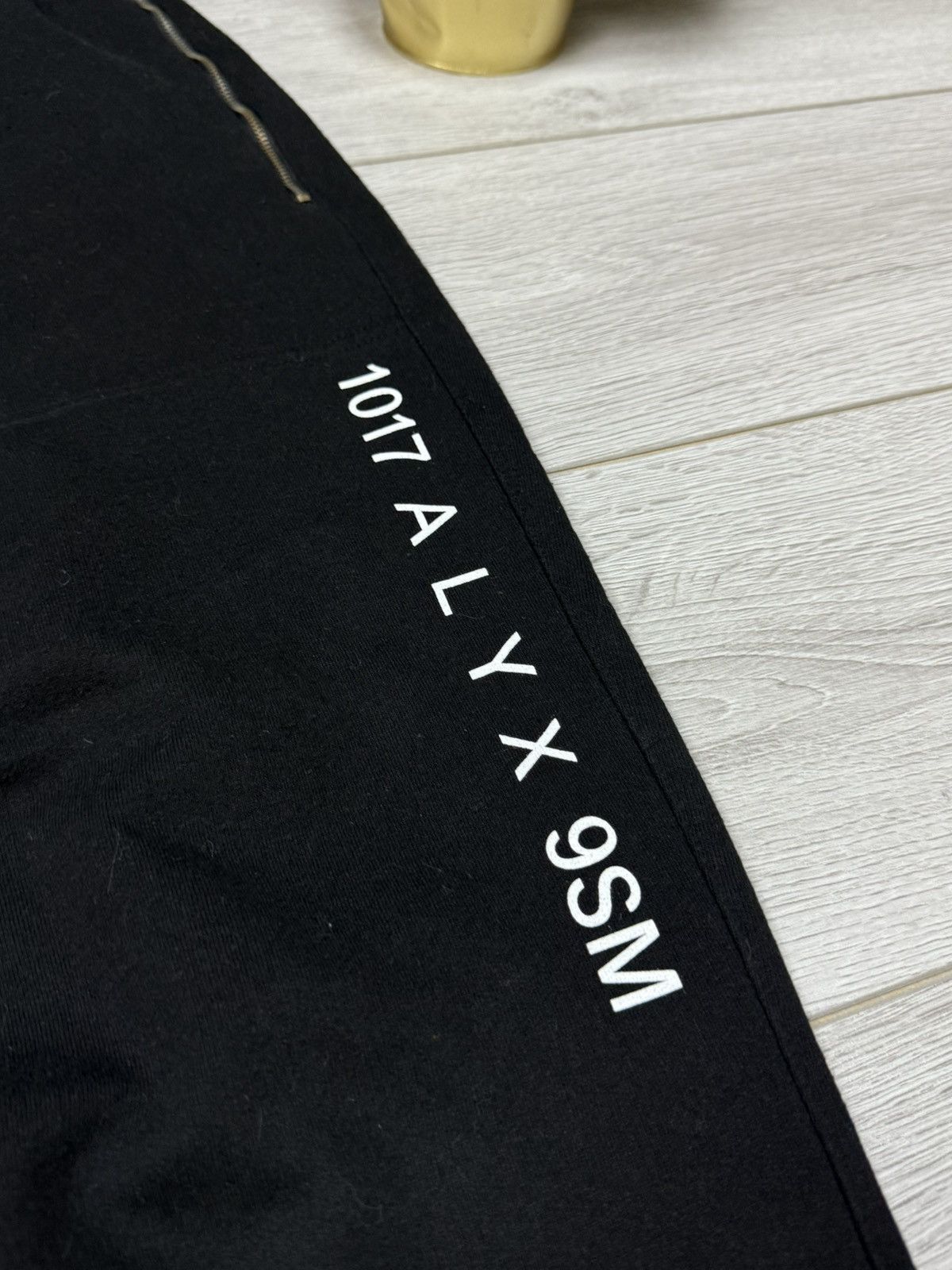 1017 ALYX 9SM Alyx Visual Black big Logo Sweatpants Size US 30 / EU 46 - 3 Thumbnail