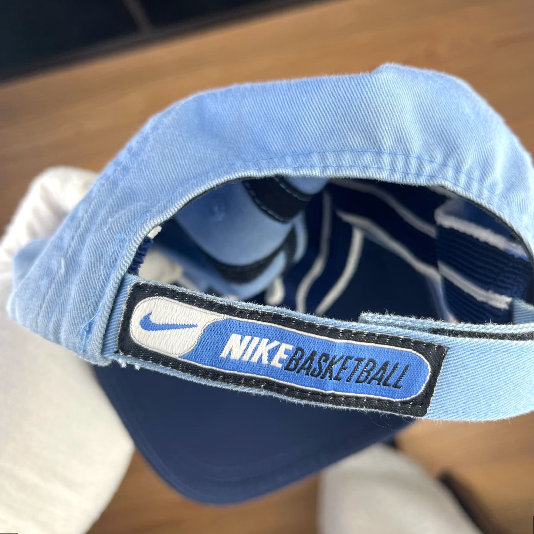 Carhartt VINTAGE Nike Basketball Strapback Hat Structured Bucket Hat 90s Skull Blue Men One Size Size ONE SIZE - 5 Thumbnail
