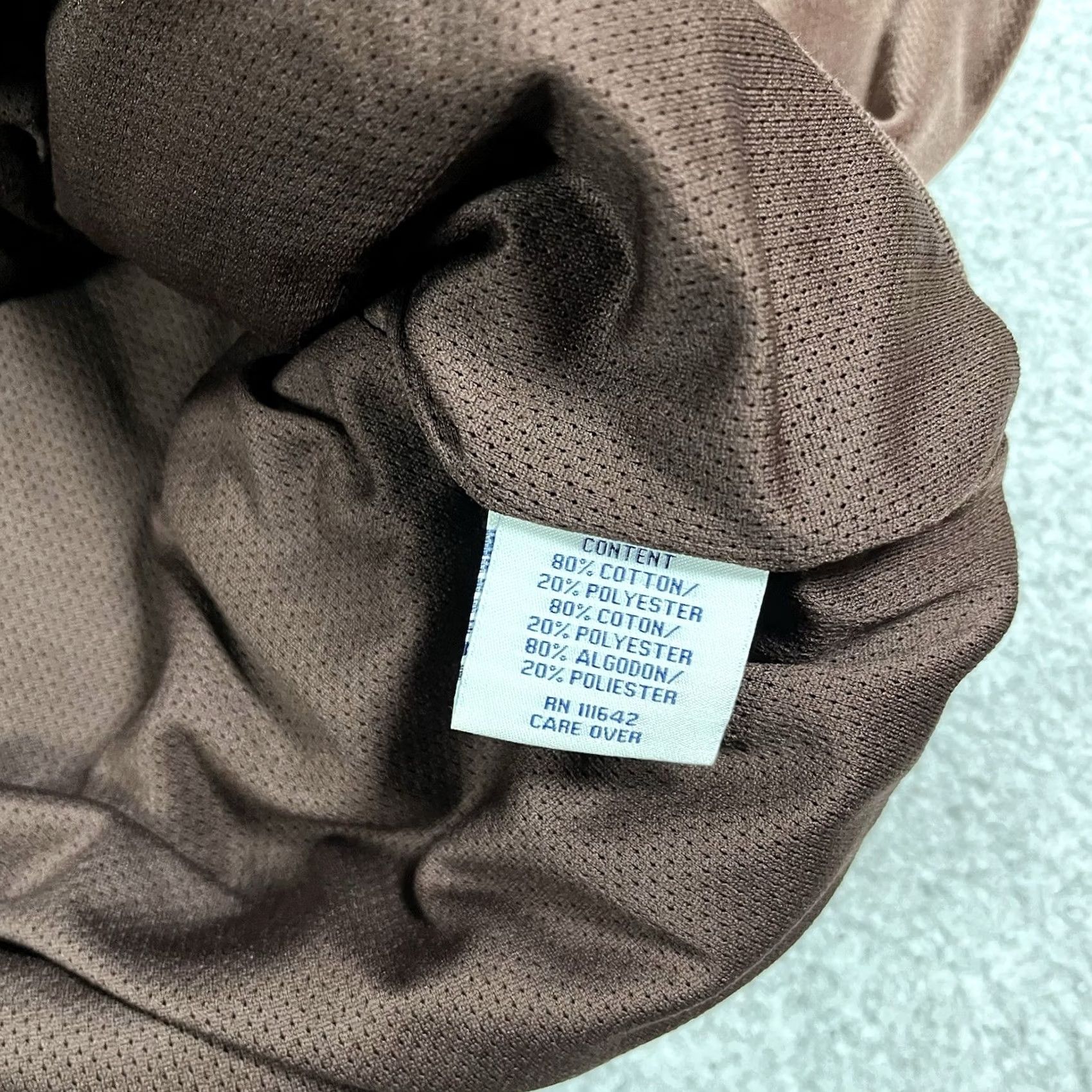 Coogi COOGI Jacket Mens 3XL Brown Full Zip Velour Logo Embroidered 90s Hip Hop Windbreaker Jacket Size US XXL / EU 58 / 5 - 6 Thumbnail
