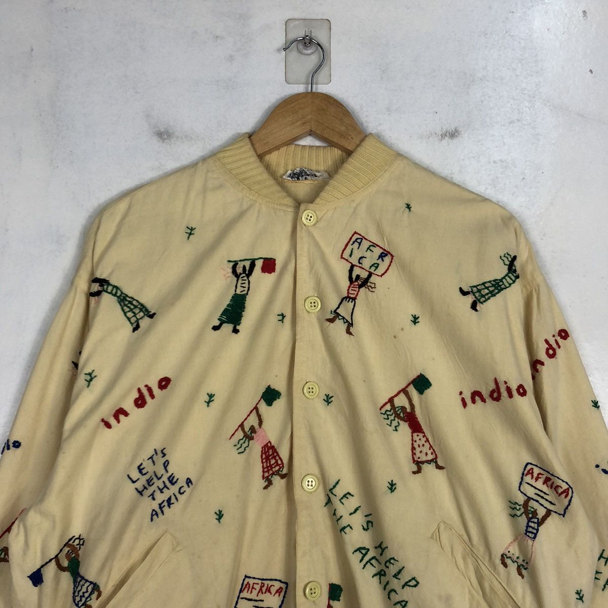 Japanese Brand × Other Indio Embroidered Bombers Jacket Size US M / EU 48-50 / 2 - 2 Thumbnail