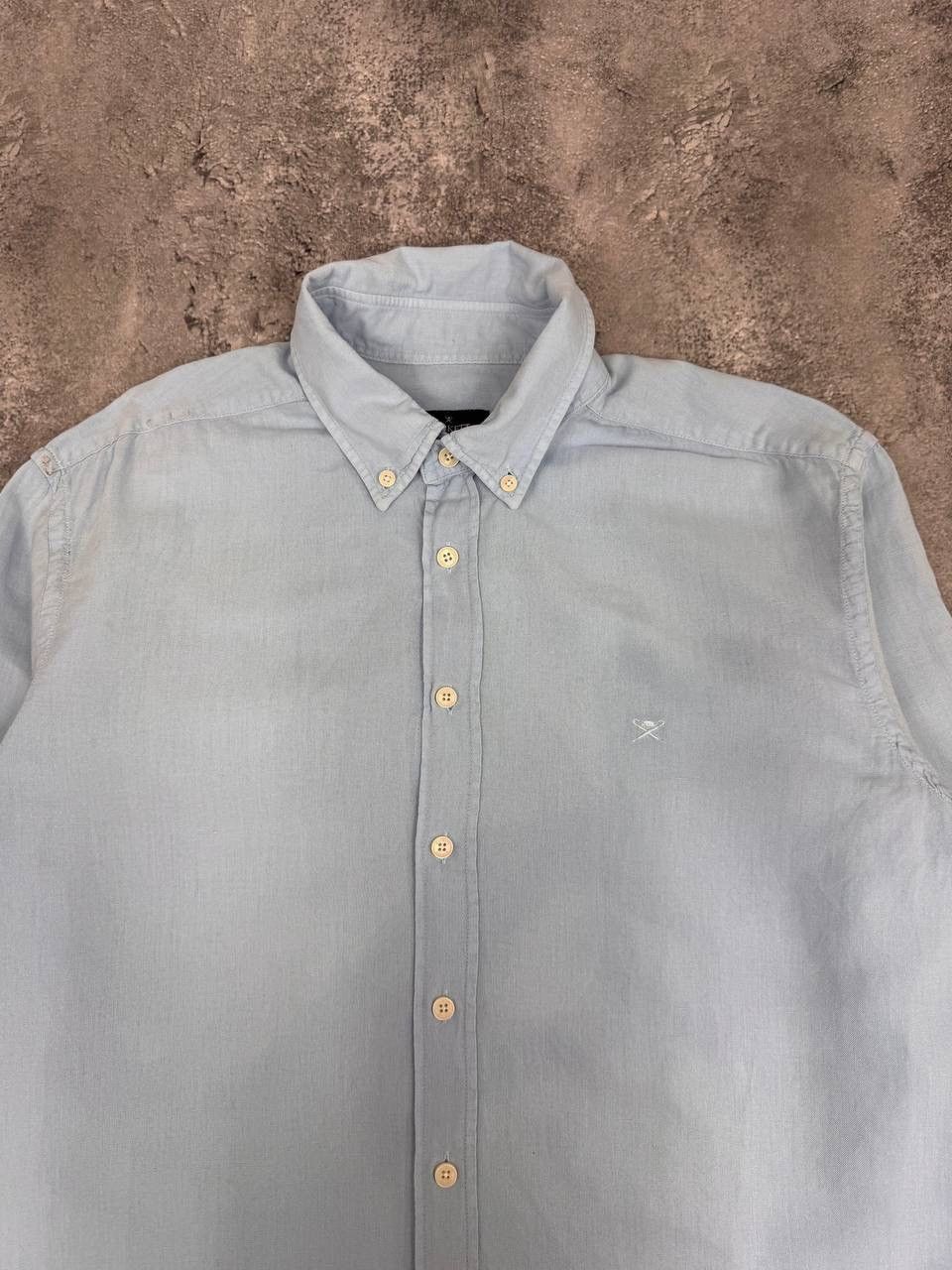 Hackett Hackett London Men's Shirt Light Blue Size XL Size US XL / EU 56 / 4 - 4 Thumbnail