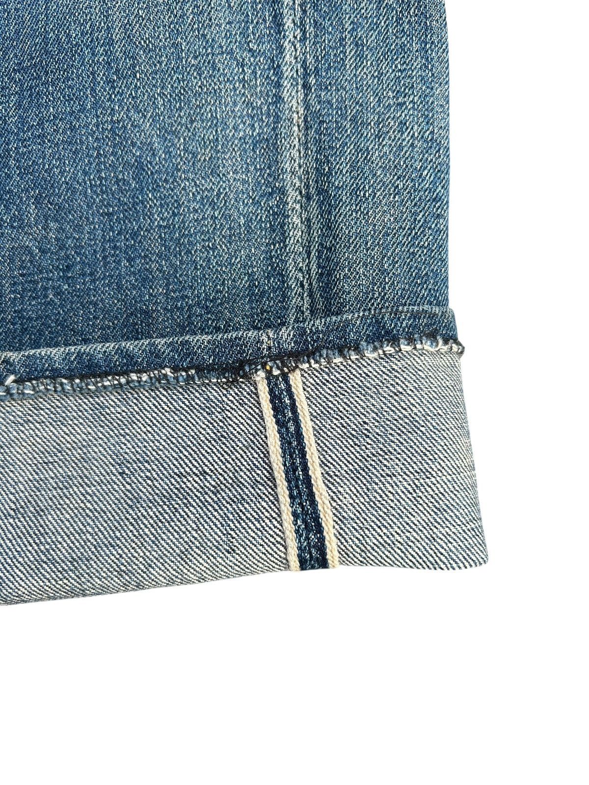 Kapital Vintage Skull Fab Four Selvedge Distressed Denim Jeans Size US 28 / EU 44 - 5 Thumbnail