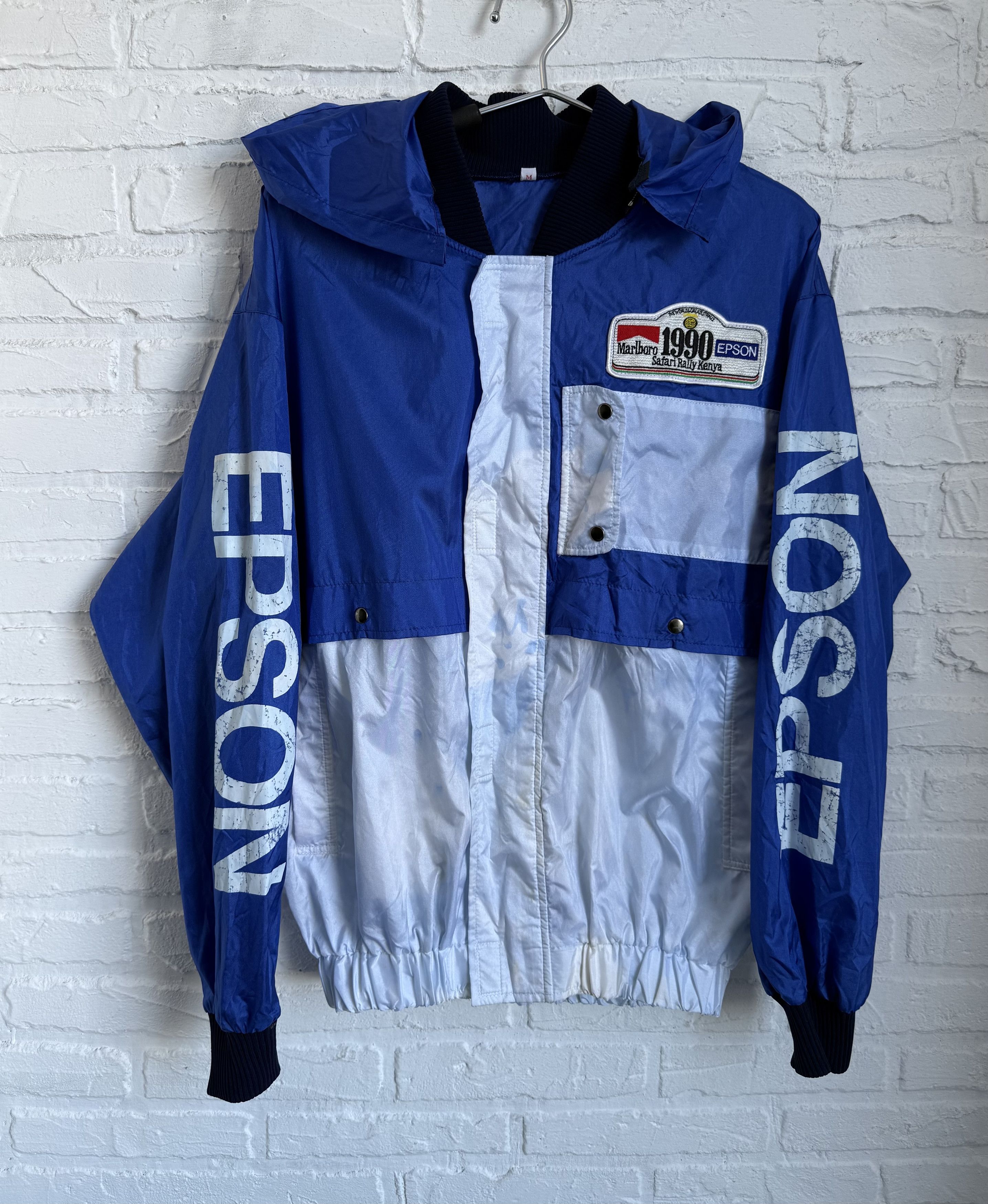 Marlboro Vintage 1990 Safari Rally Kenya Marlboro Epson Racing jacket Size US M / EU 48-50 / 2 - 1 Thumbnail