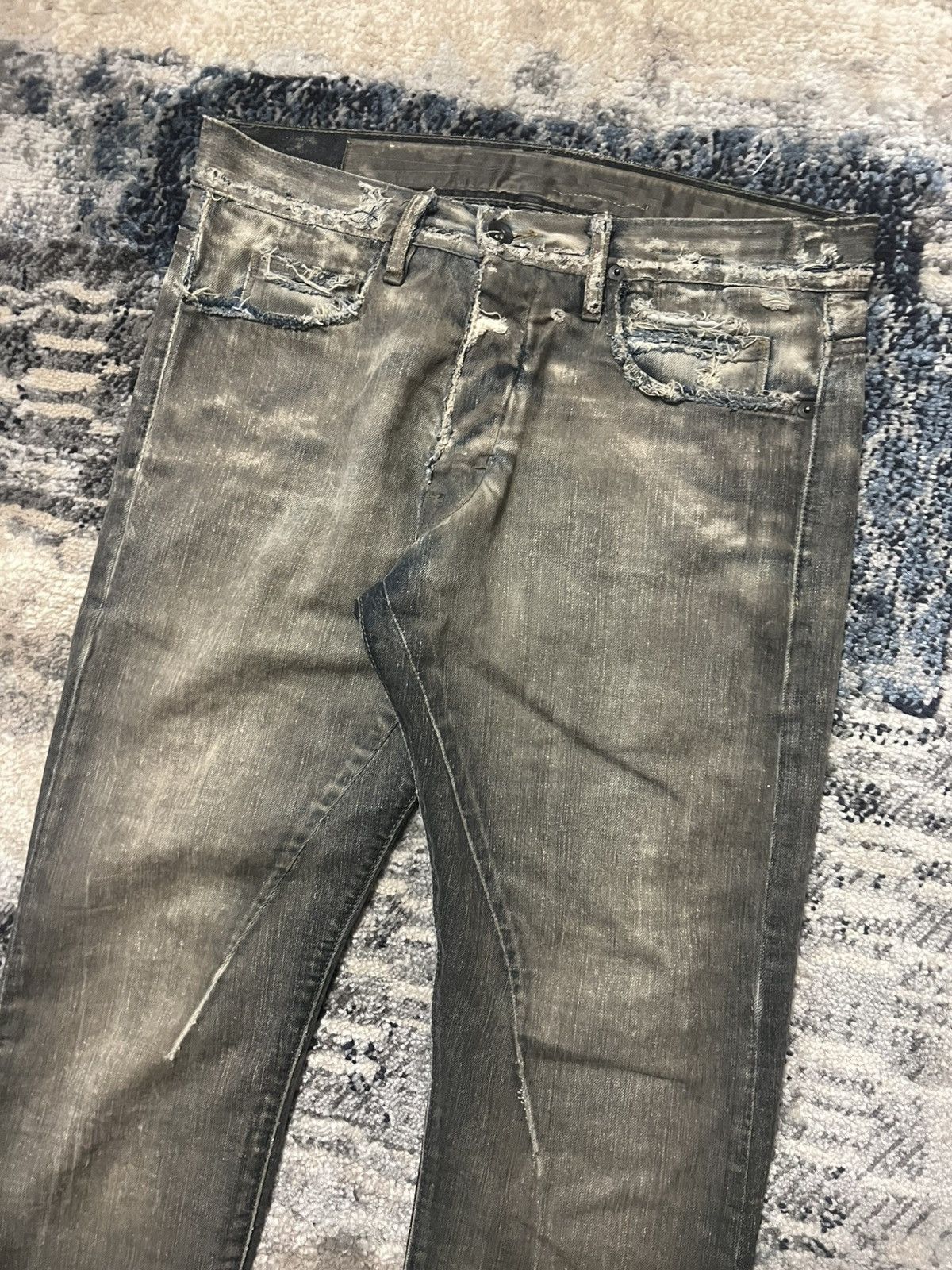 Rick Owens Rick Owens FW07 Exploder Olmar & Mirta Dust Detroit Denim Size US 30 / EU 46 - 2 Thumbnail