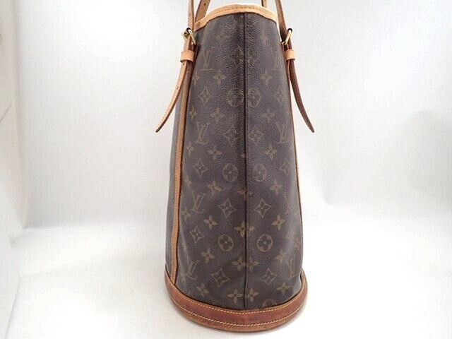 Louis Vuitton Louis Vuitton Bucket GM Shoulder Bag Monogram M42236 Size ONE SIZE - 7 Thumbnail