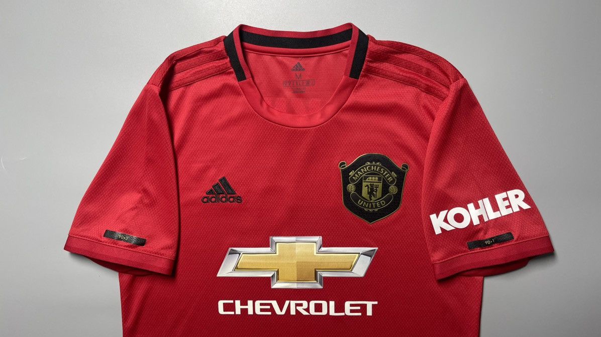 Adidas × Vintage MAN UNITED ADIDAS 2019/2020 FOOTBALL HOME JERSEY #7 BECKHAM Size US M / EU 48-50 / 2 - 3 Thumbnail