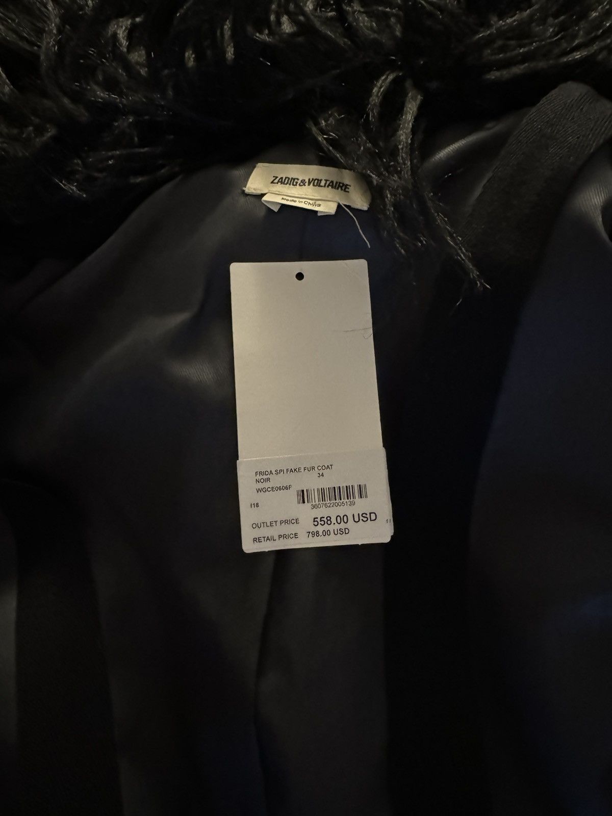 Zadig & Voltaire Zadig & Voltaire Frida coat size 34 Size XS / US 0-2 / IT 36-38 - 6 Thumbnail