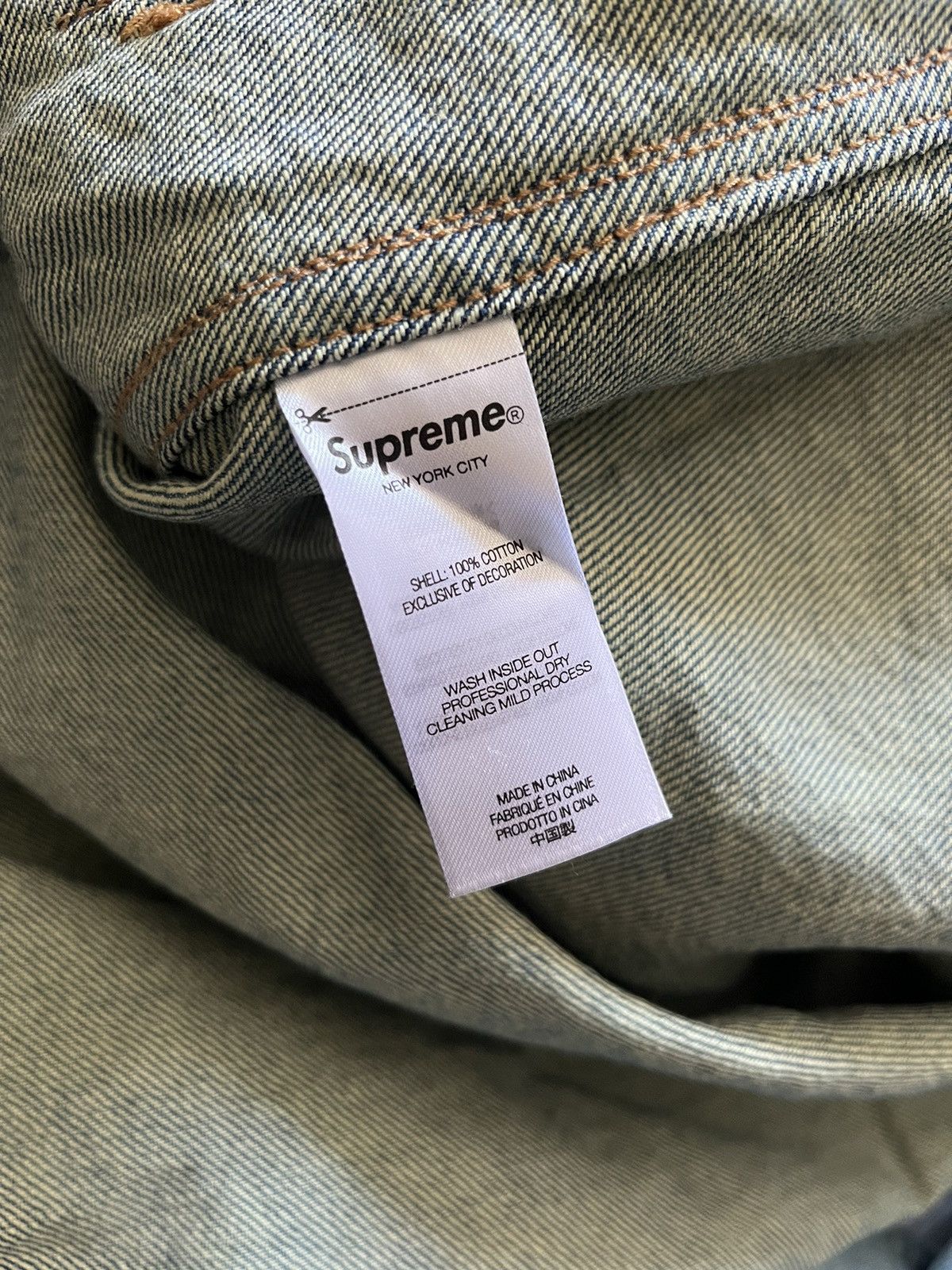 Supreme Supreme Denim Button Up Shirt Size US S / EU 44-46 / 1 - 4 Thumbnail