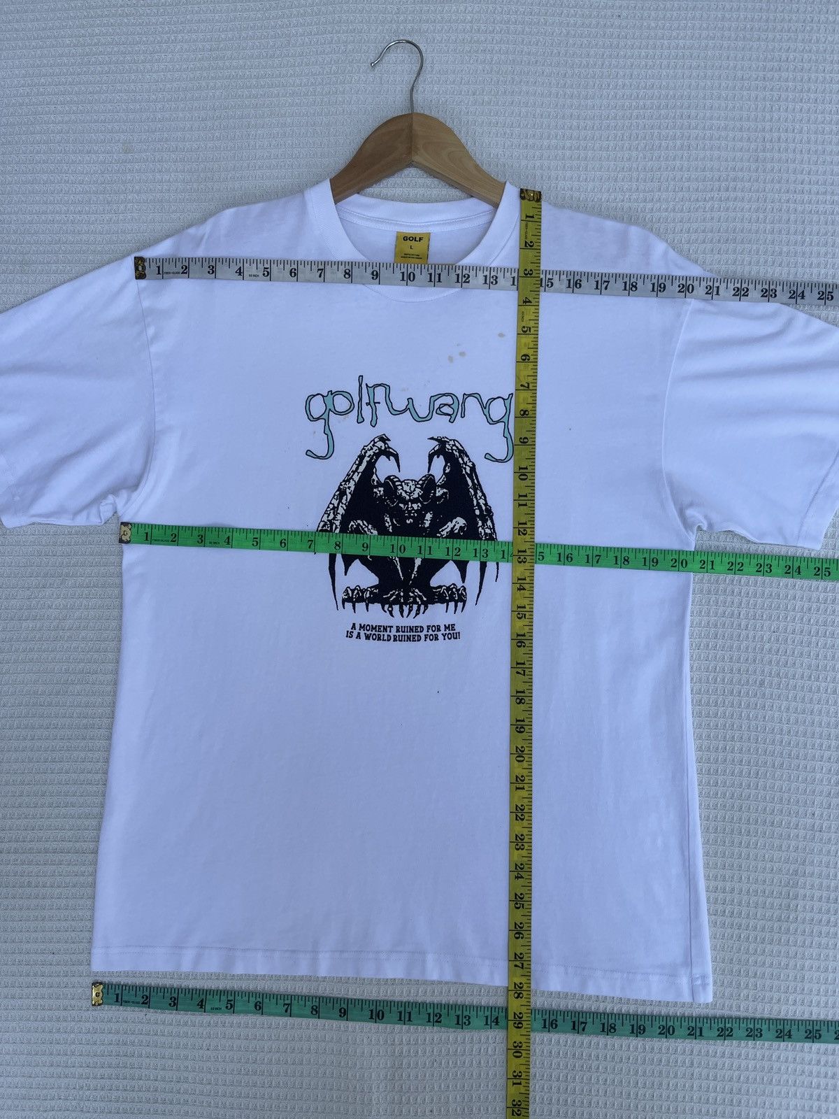 Golf Wang Last Drop🔥Rare🔥GOLF WANG Gargoyle T-Shirt Size US L / EU 52-54 / 3 - 9 Thumbnail