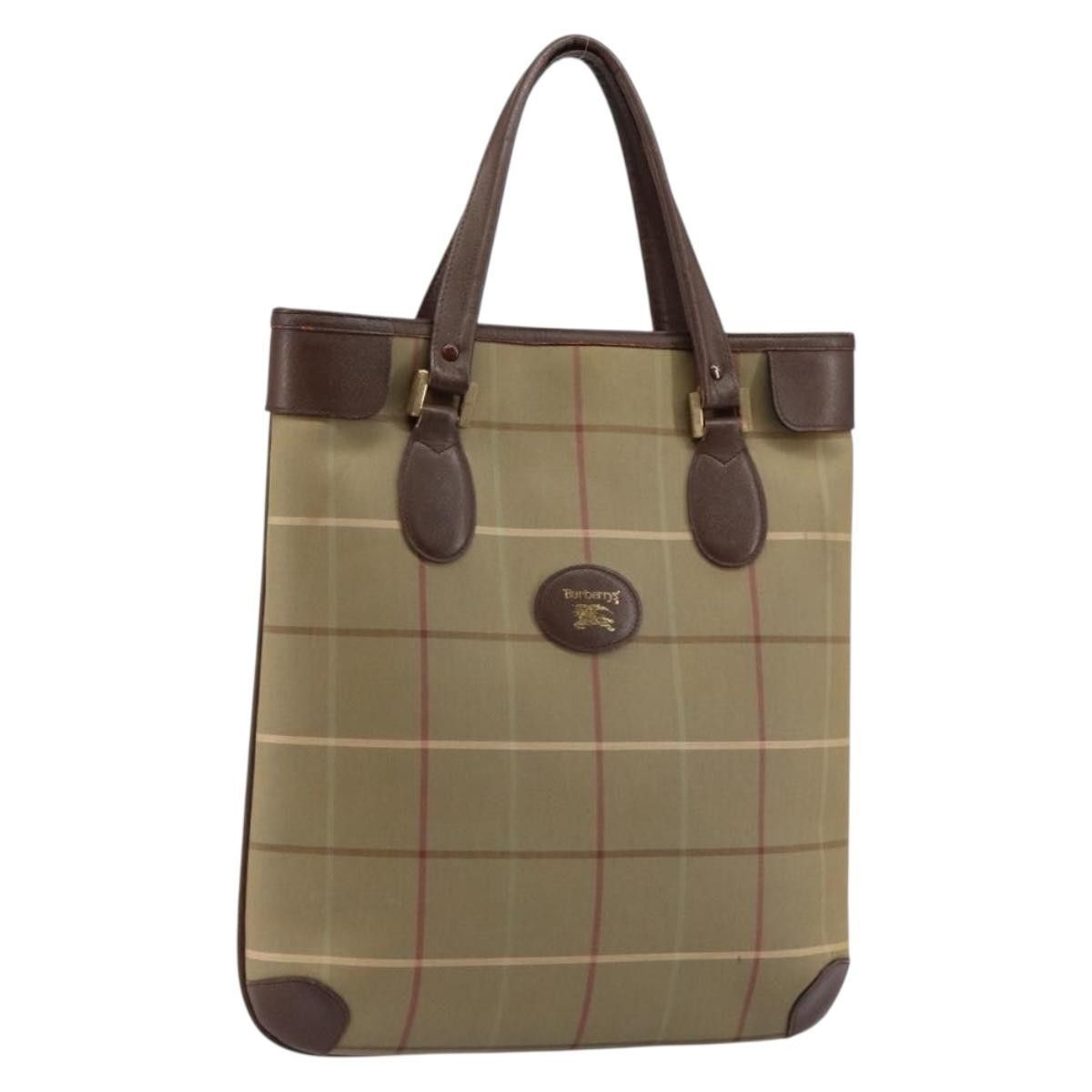 Burberry Burberry Nova Check Tote canvas check pattern Size ONE SIZE - 1 Thumbnail