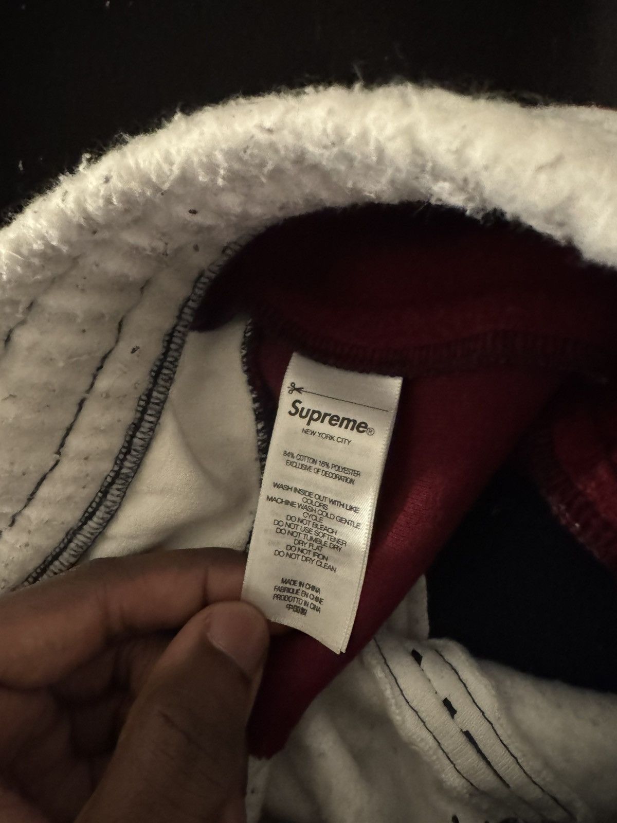 Supreme Signature Supreme Fleece Size US 36 / EU 52 - 4 Thumbnail
