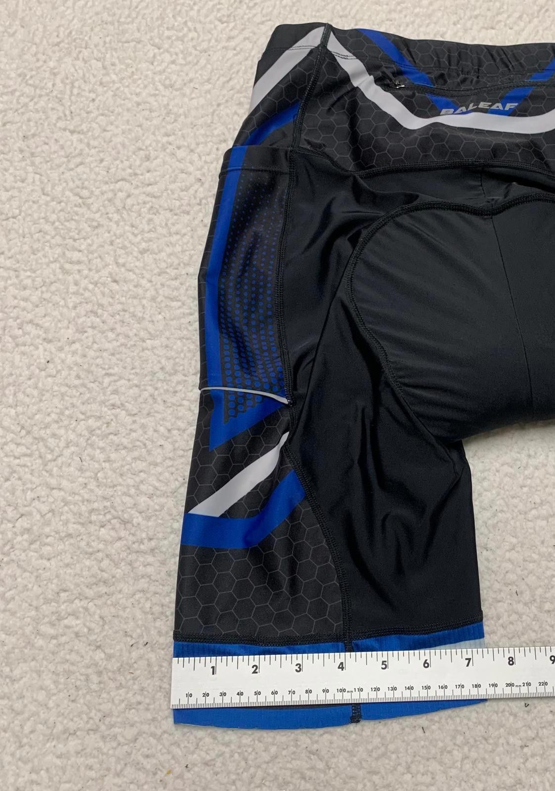 Other BALEAF Men's Size Large Blue Black Padded Cycling Shorts Size US 34 / EU 50 - 3 Thumbnail