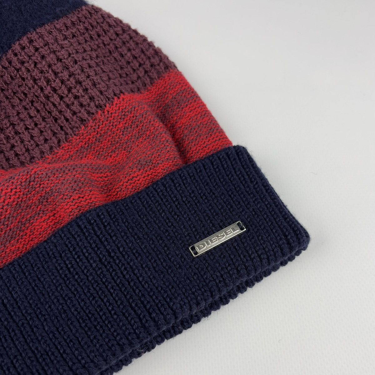 Diesel Diesel Vintage Knit Beanie Hat Size ONE SIZE - 4 Thumbnail