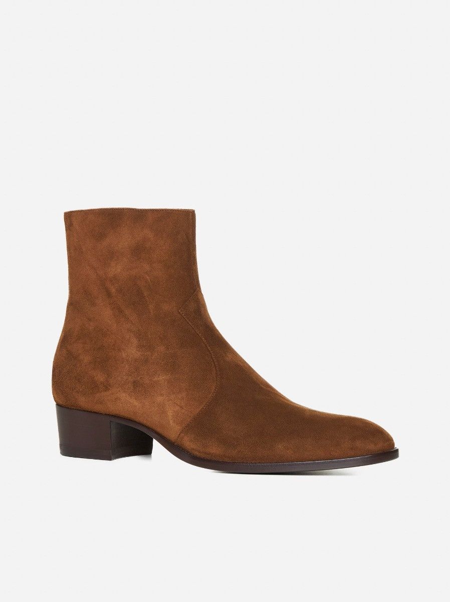Saint Laurent Paris o1bcso1str0125 Boots in Brown Size US 6.5 / EU 39-40 - 1 Thumbnail