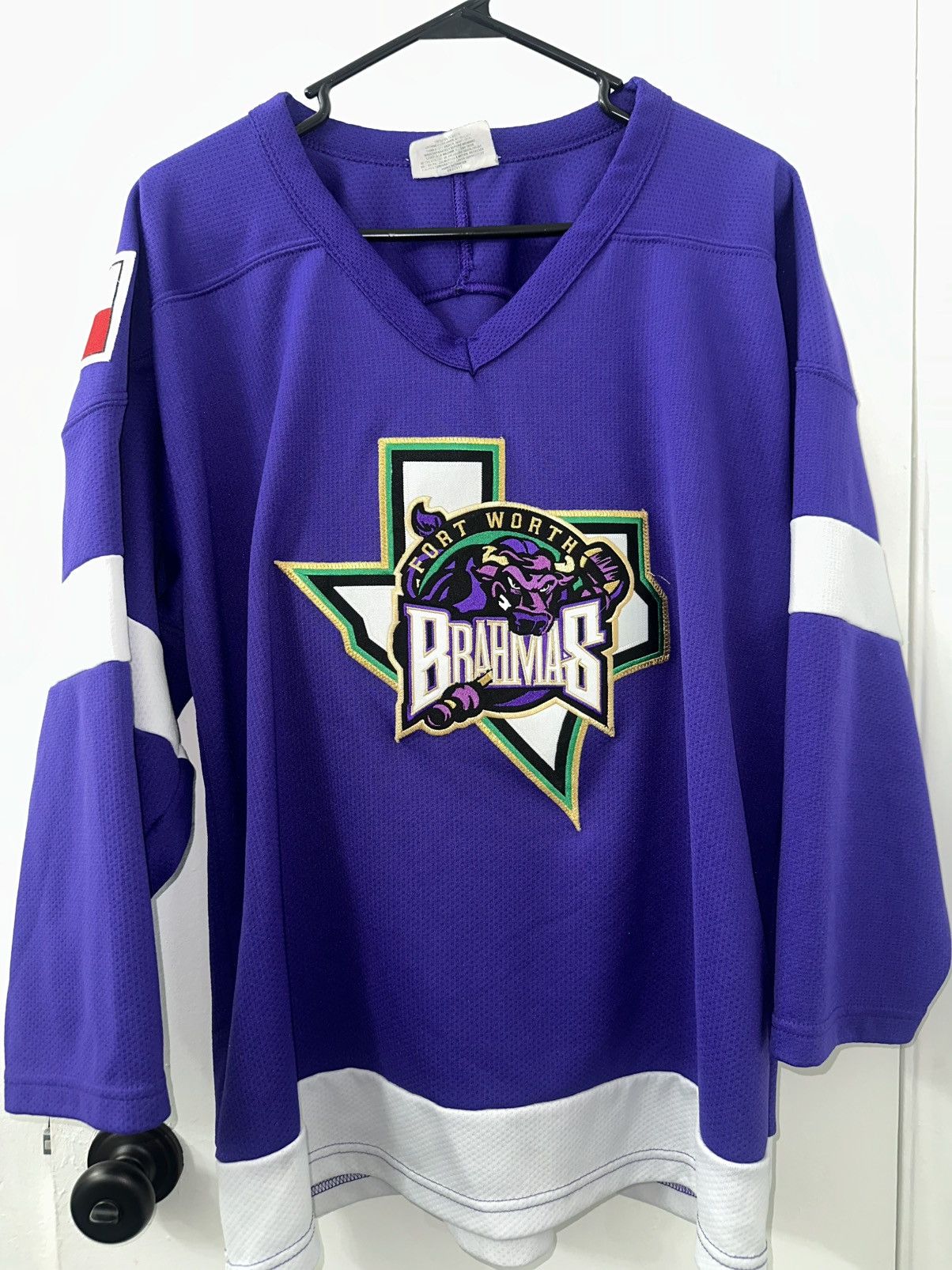 Other Vintage Fort Worth Brahmas Hockey Jersey Size US XL / EU 56 / 4 - 1 Thumbnail