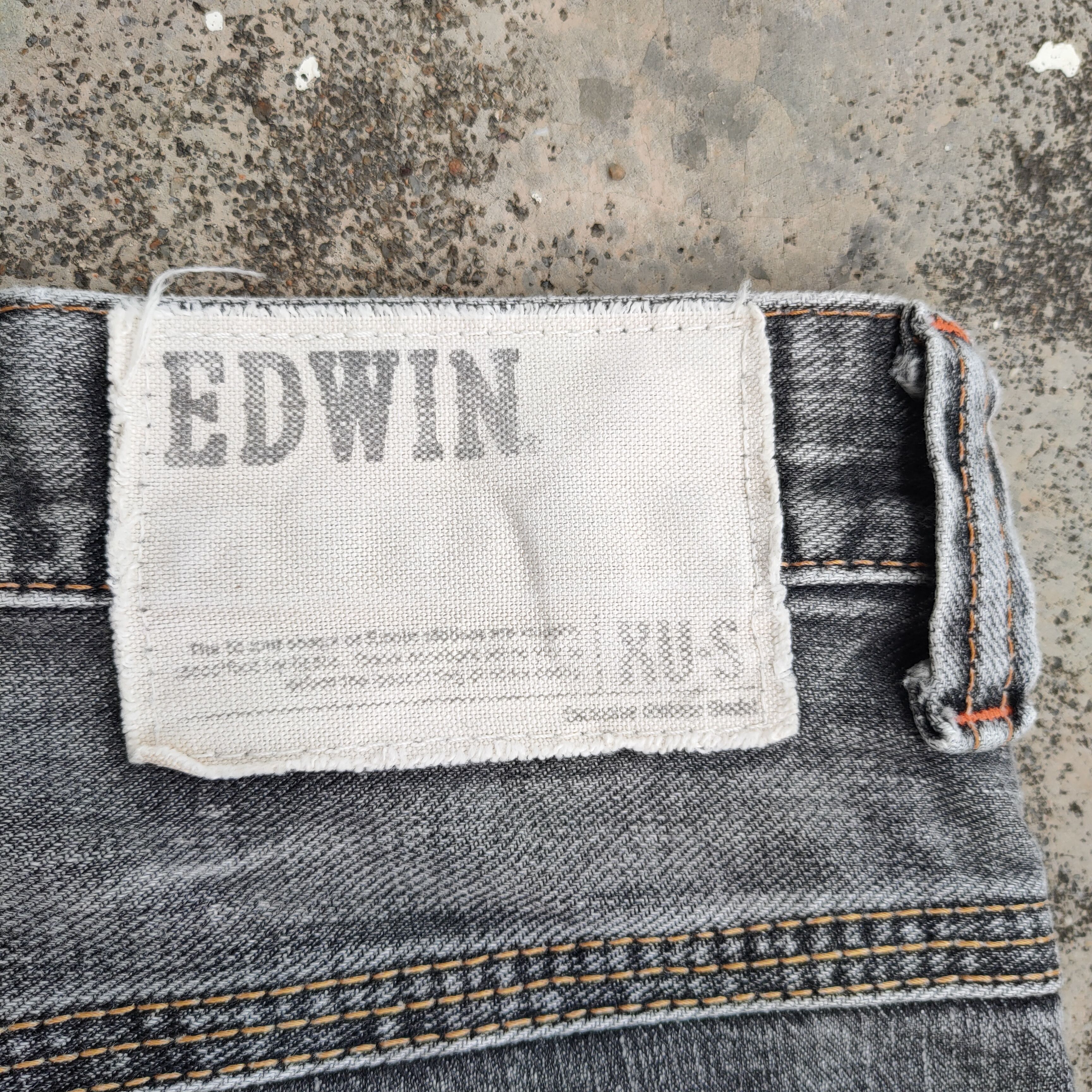 Edwin Edwin vintage faded black jeans denim pants Size US 38 / EU 54 - 13 Thumbnail