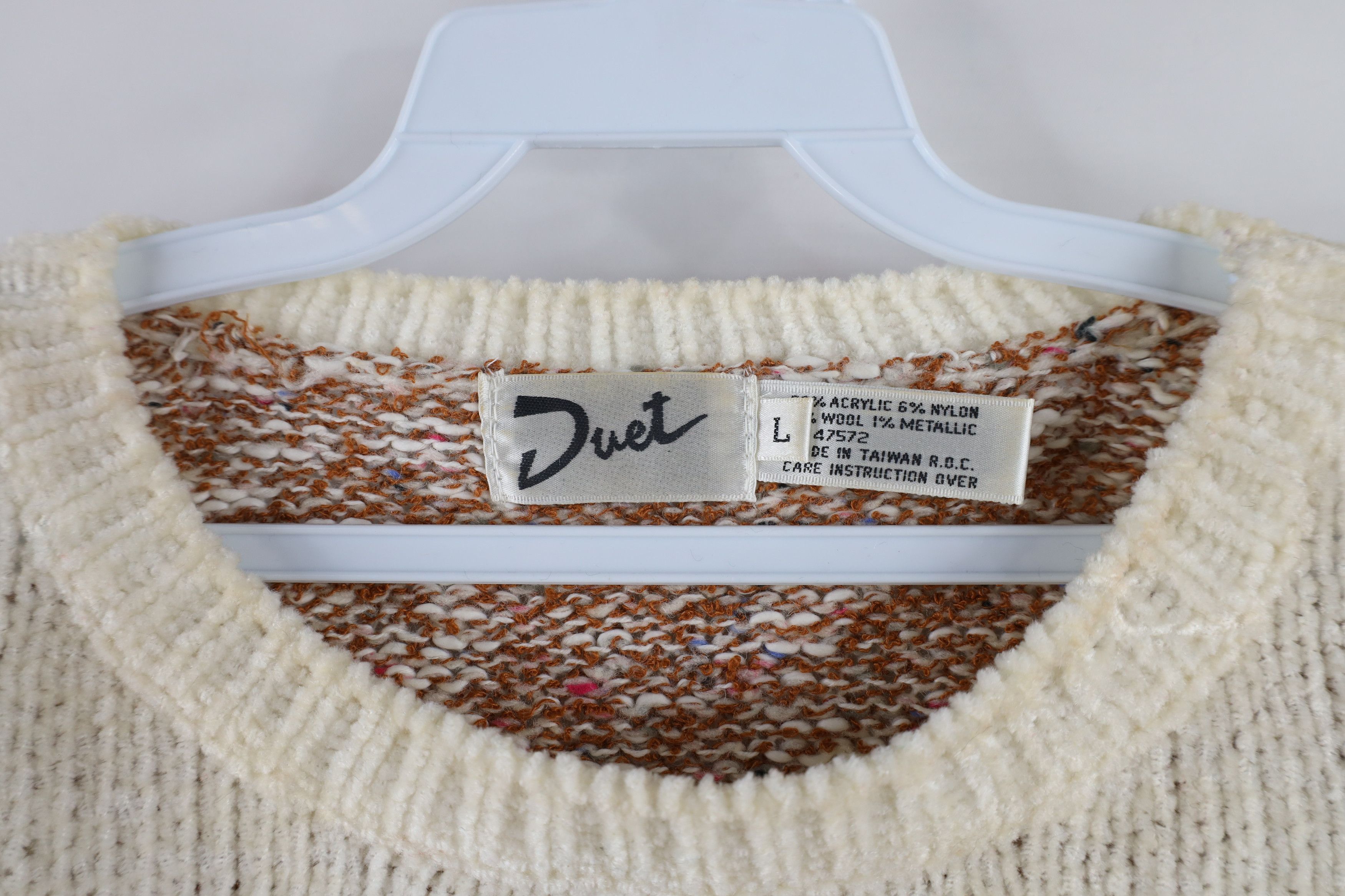 Vintage Vintage 90s Coogi Style Wool Blend Knit Mom Sweater Size L / US 10 / IT 46 - 5 Thumbnail