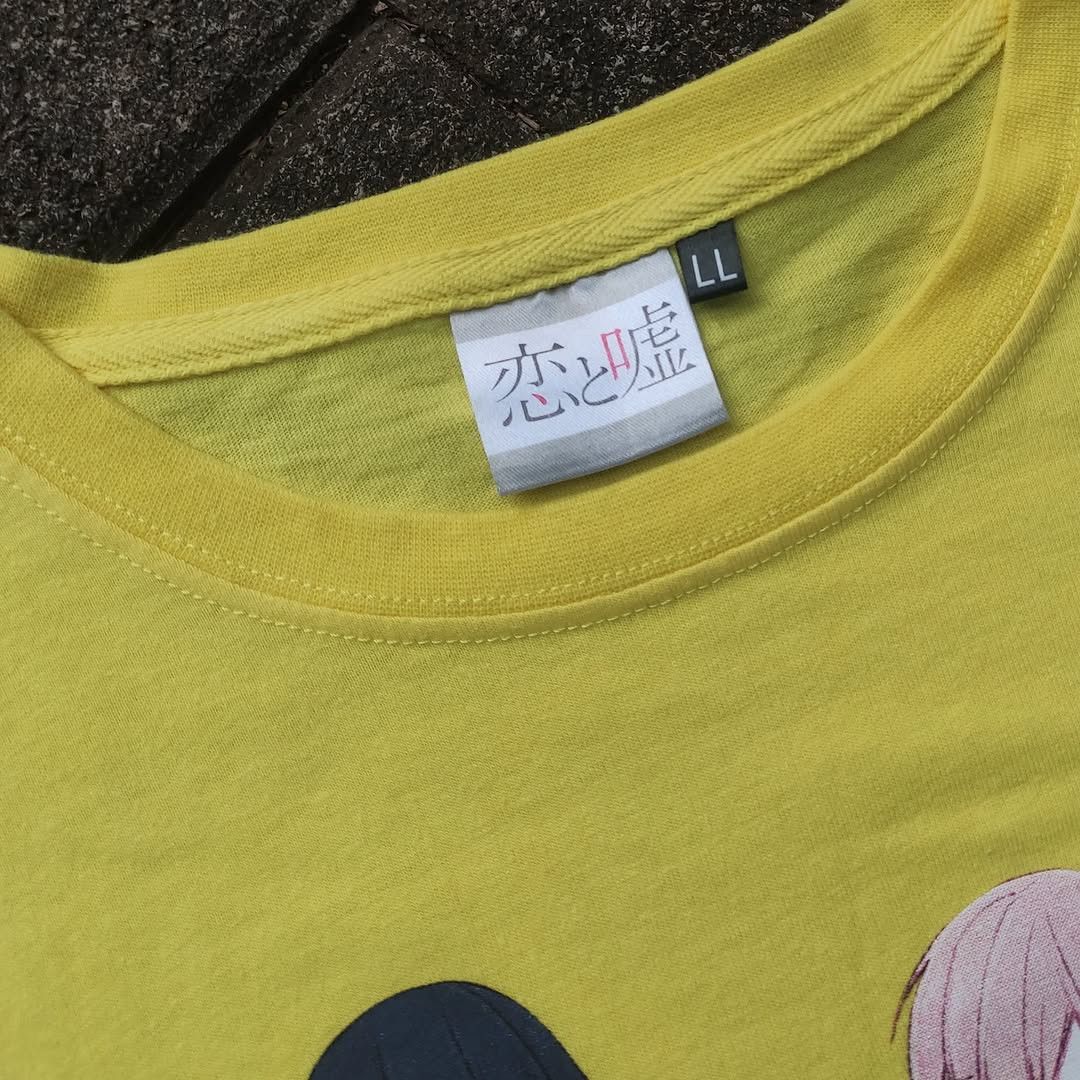 Anime Koi To Uso Anime Tee Size US L / EU 52-54 / 3 - 3 Thumbnail