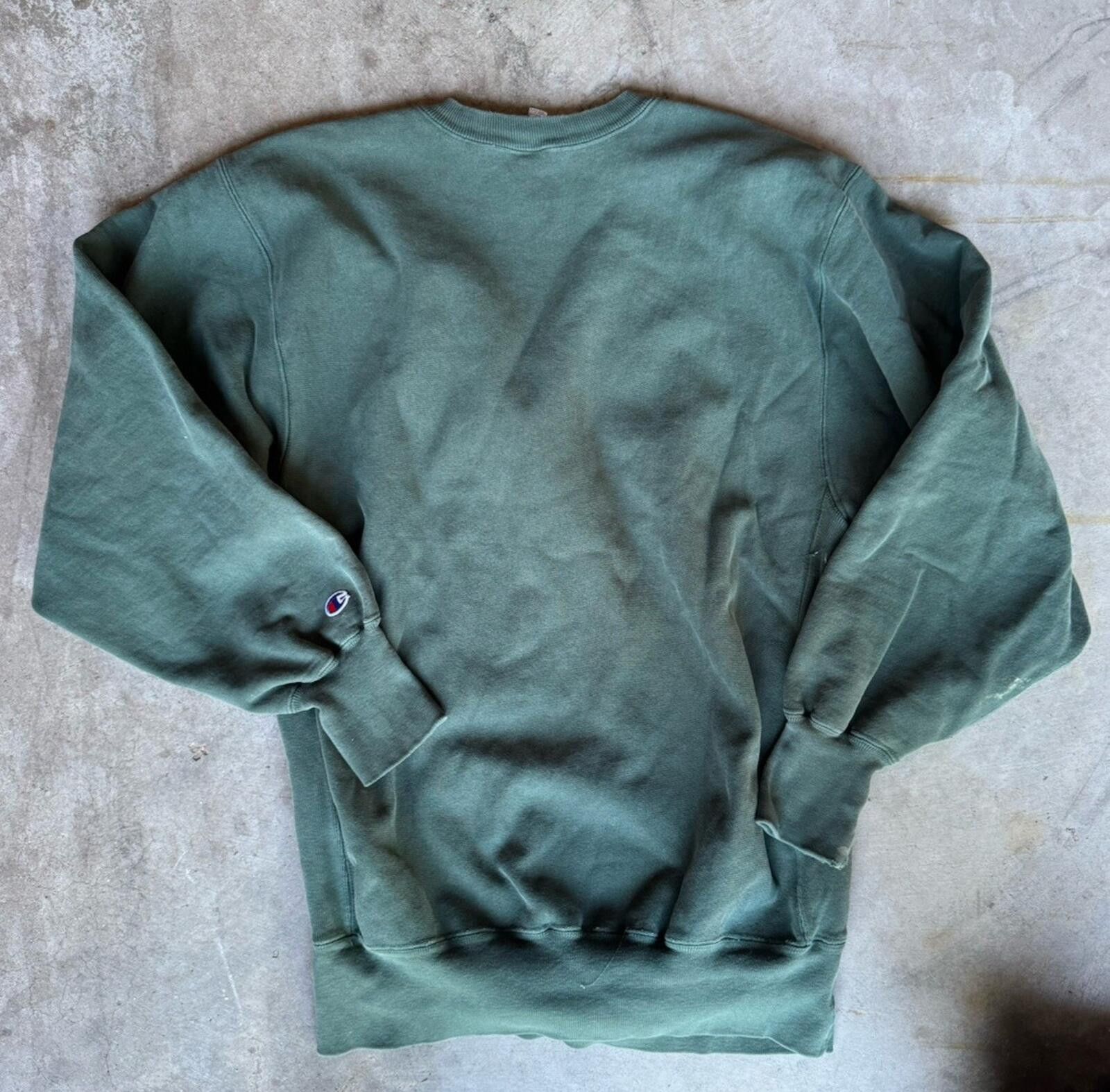 Champion Vintage 90s Champion ReverseWeave FadedGreen Heavyweight XXL Size US XXL / EU 58 / 5 - 8 Thumbnail