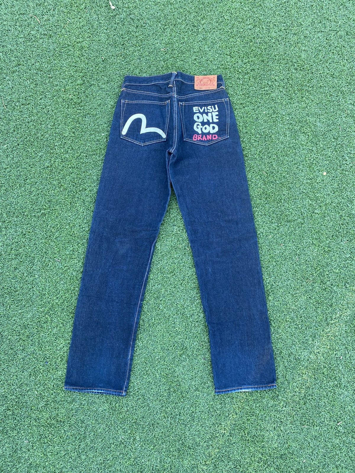 EVISU ONE GOD BRAND JEANS SELVEDGE