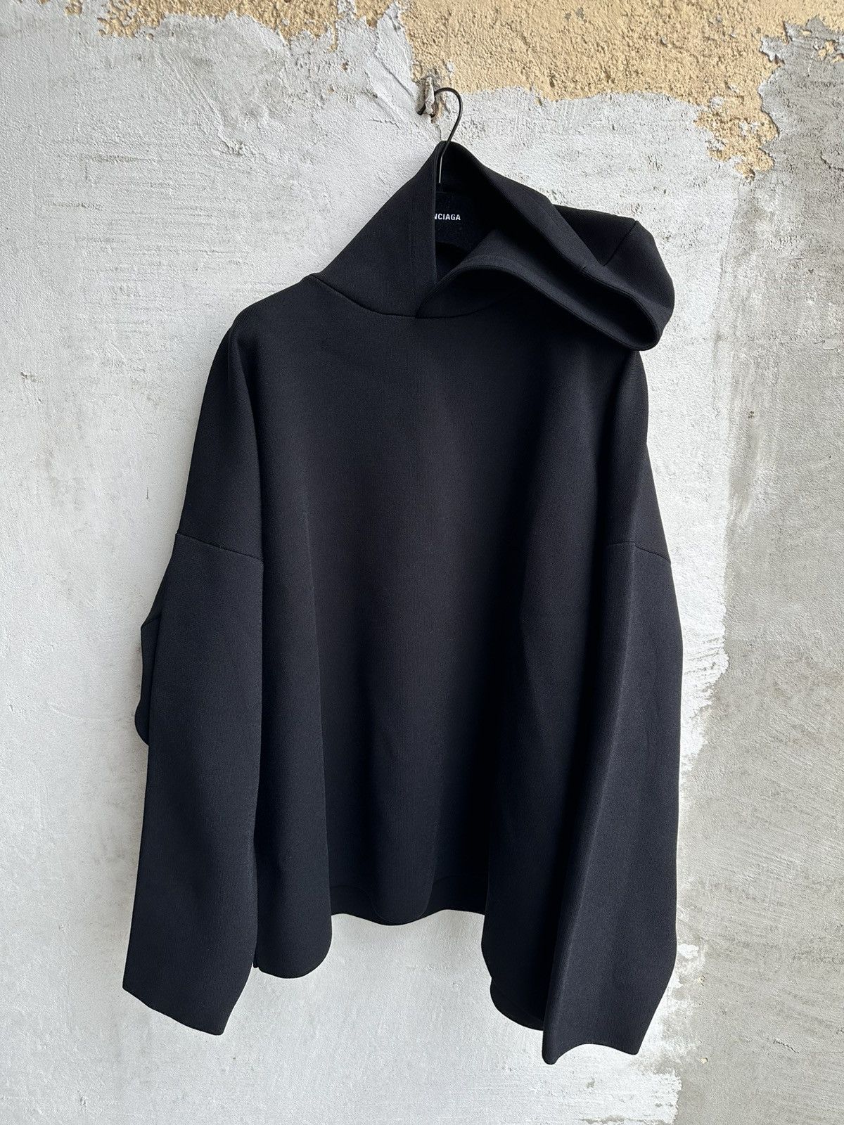 Balenciaga [S] 2300$ Spring23 NYC Show Garde-Robe Knitted hoodie Size US L / EU 52-54 / 3 - 2 Thumbnail