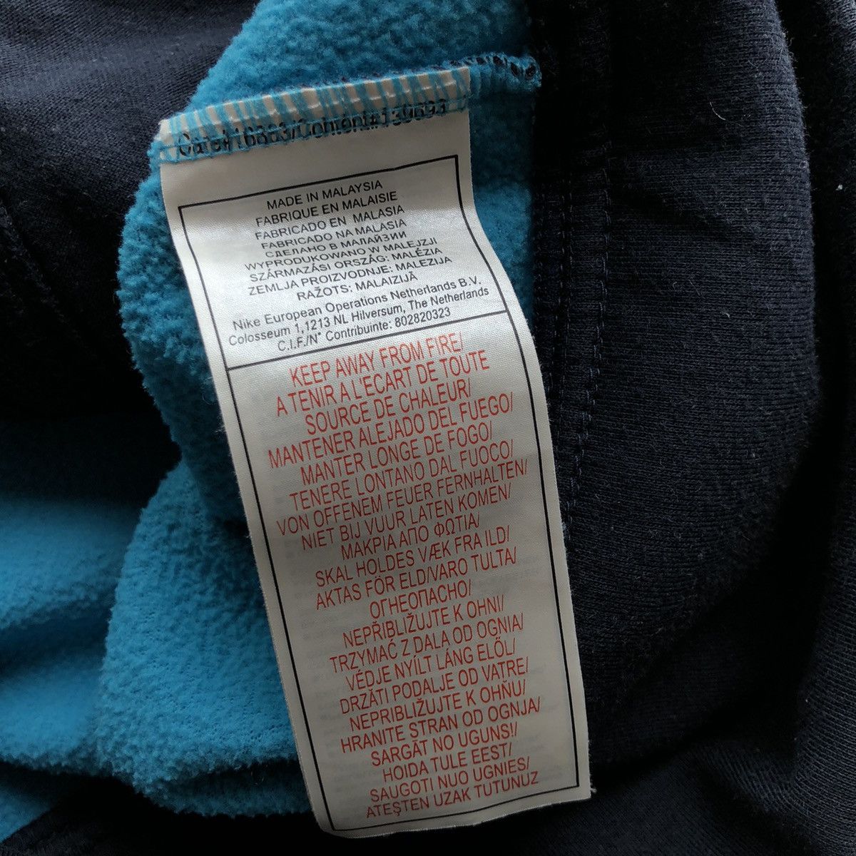 Nike × Vintage Rare Nike TermaFit Vintage Zip Fleece 90s unisex Size M / US 6-8 / IT 42-44 - 5 Thumbnail
