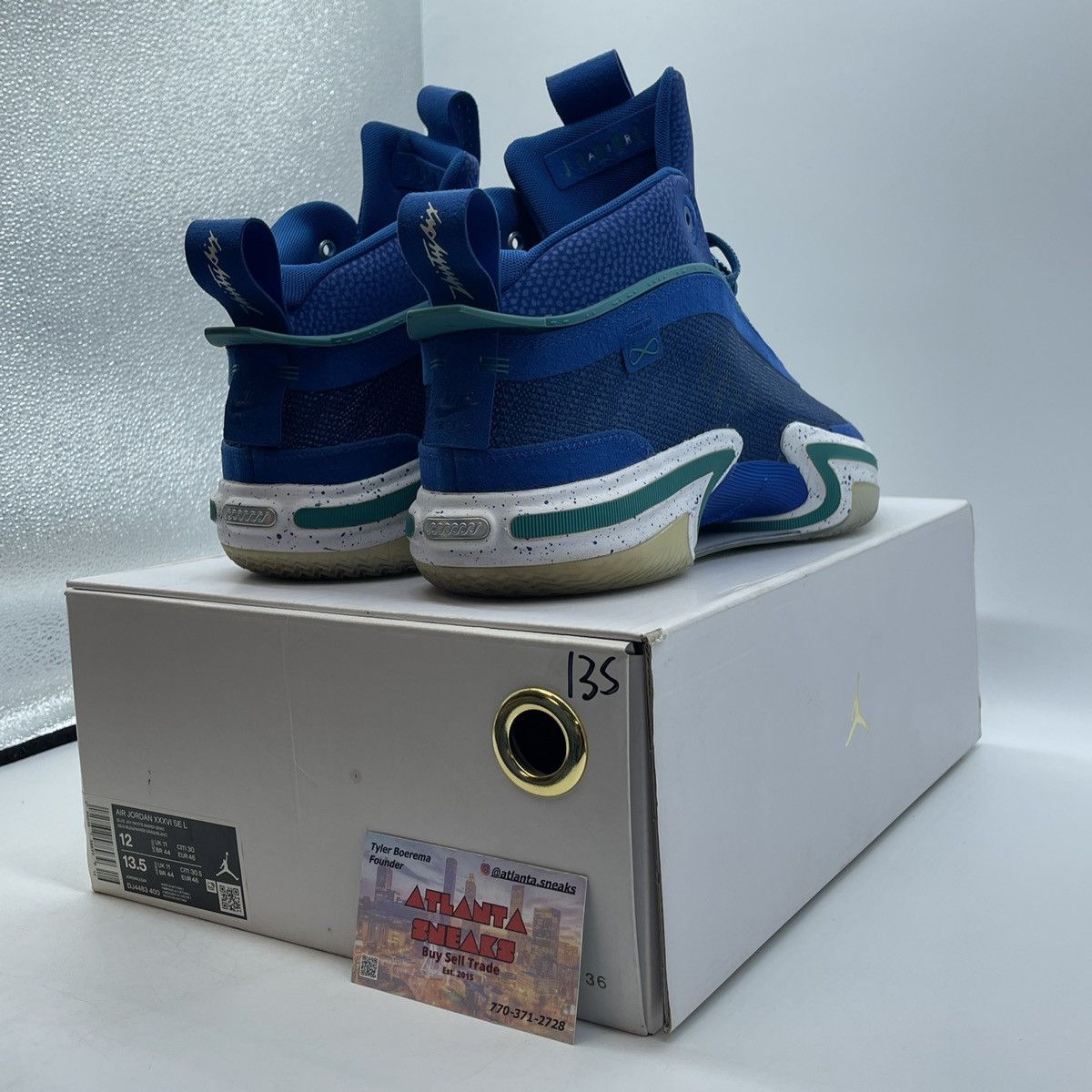 Jordan Brand Luca doncic x air Jordan 34 Slovenia Size US 12 / EU 45 - 5 Thumbnail