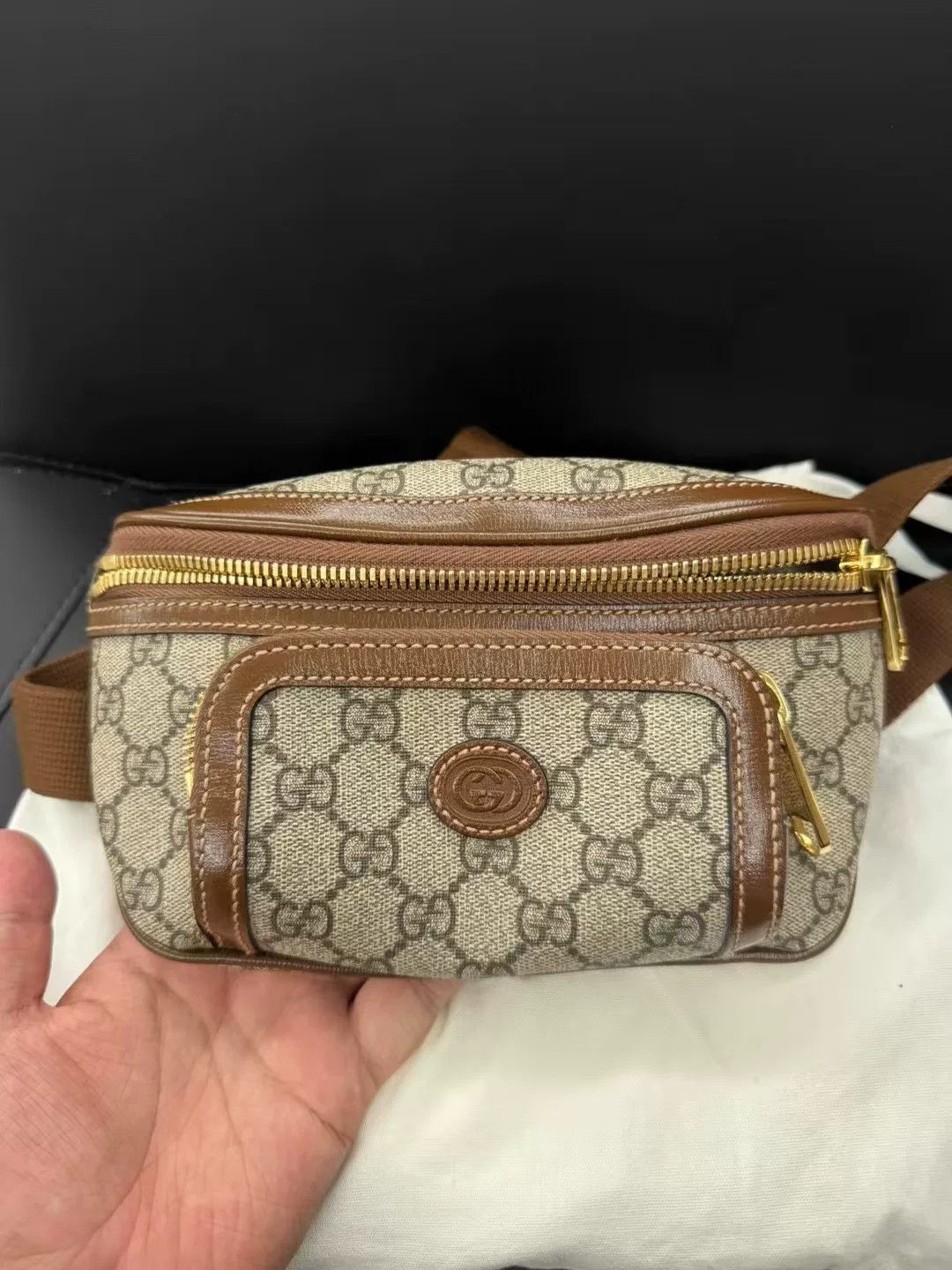 Gucci Gucci GG Monogram Waist Bag Size ONE SIZE - 1 Thumbnail