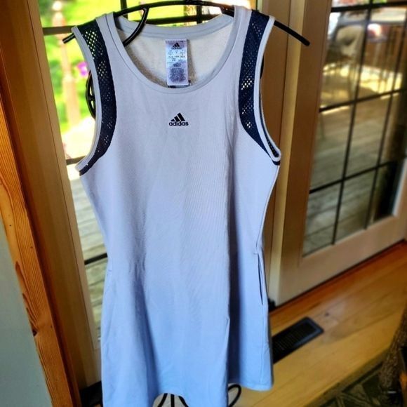 Adidas Adidas x Zoe Saldana Halo Blue Crew Navy Tank Sleeveless Sz. Size M / US 6-8 / IT 42-44 - 1 Thumbnail