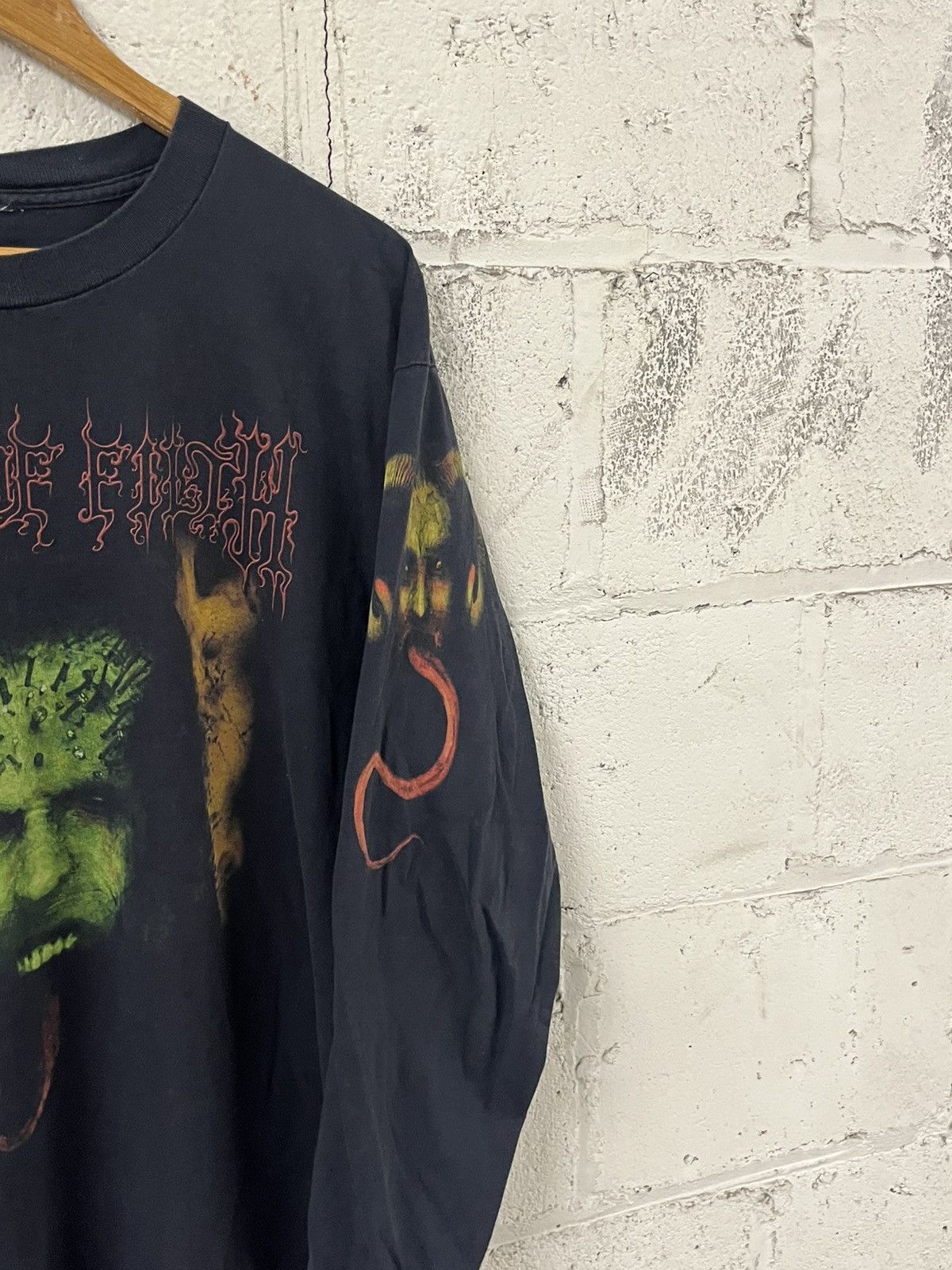 Band Tees Cradle of filth rare vintage long sleeve band Tee grunge Size US L / EU 52-54 / 3 - 5 Thumbnail