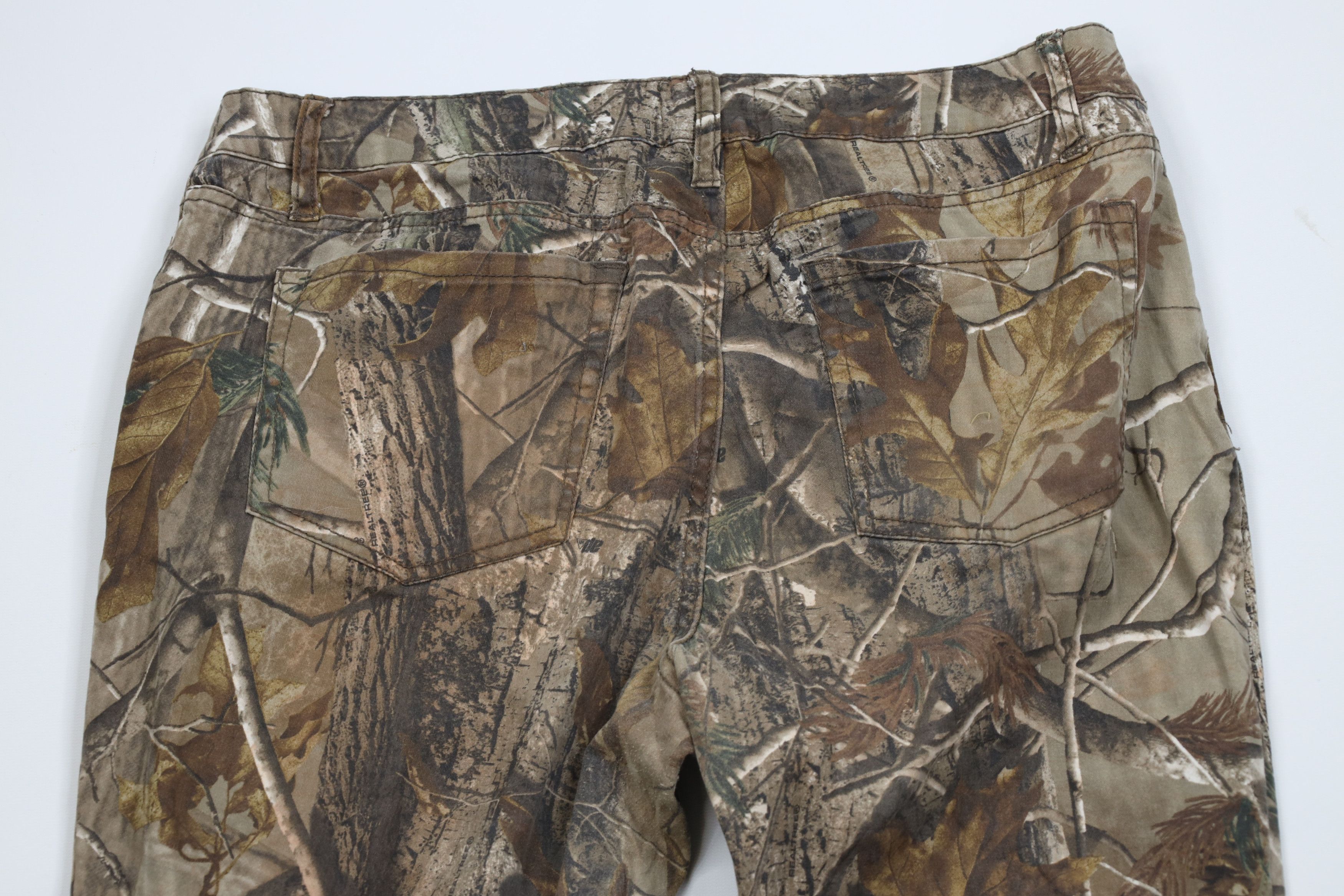 Vintage Vintage Y2K Streetwear Realtree Camouflage Wide Leg Pants Size 36" / US 14 / IT 50 - 8 Thumbnail