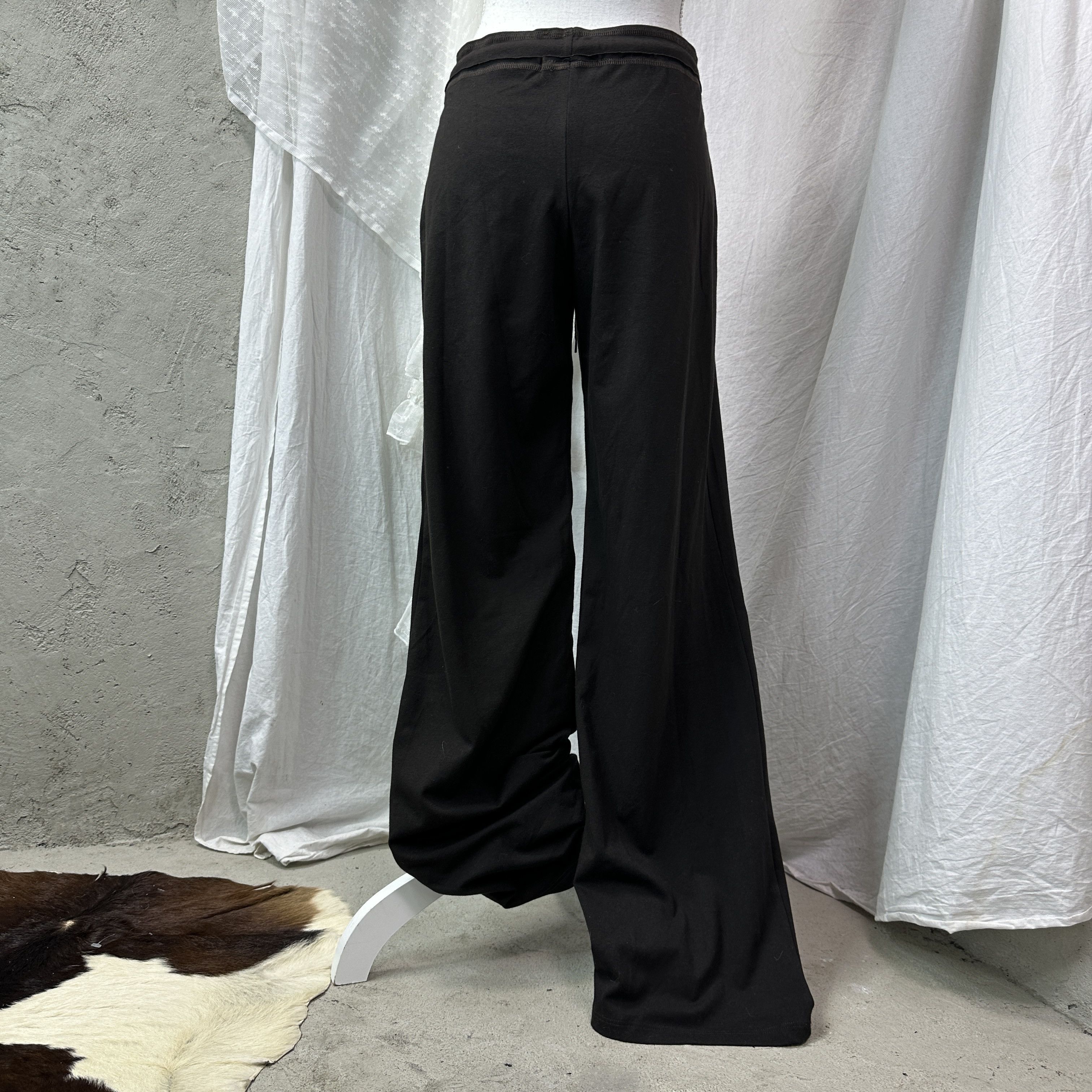 Vintage Vintage Sporty Streetwear Flared Sweatpants Y2K Size 26" / US 2 / IT 38 - 7 Thumbnail