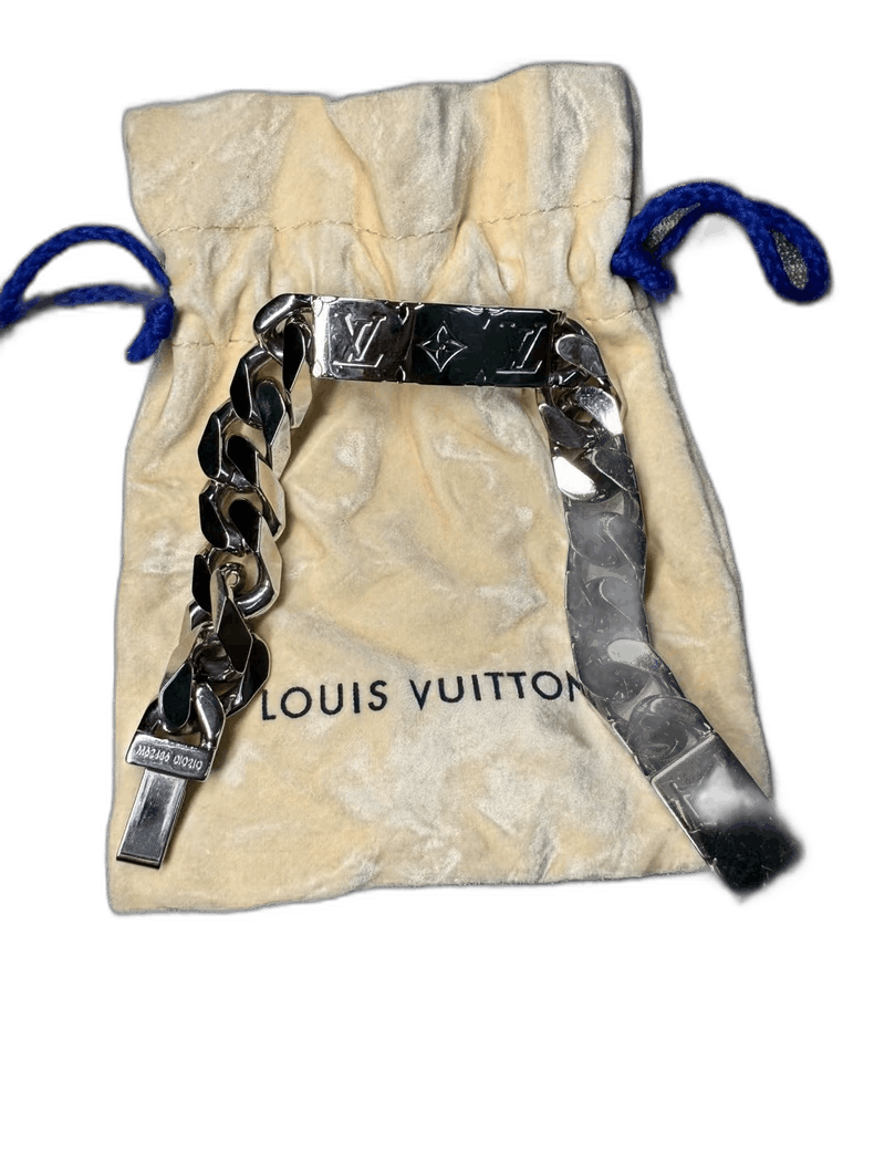 Louis Vuitton Louis Vuitton Cuban Bracelet with Dust Bag-2