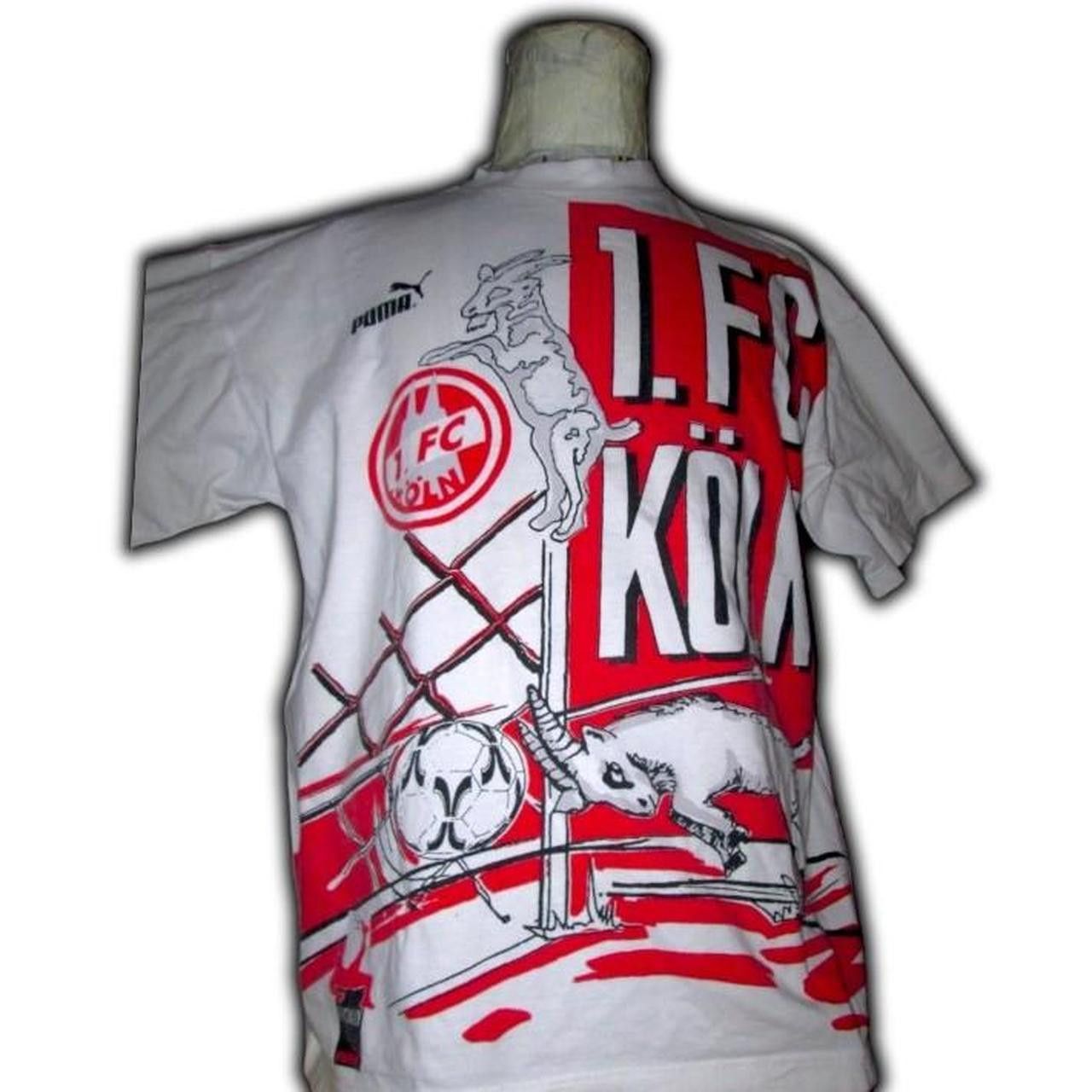 Puma Fc Koln 1998 1999 2000 Fan Shirt Jersey Size US M / EU 48-50 / 2 - 2 Thumbnail