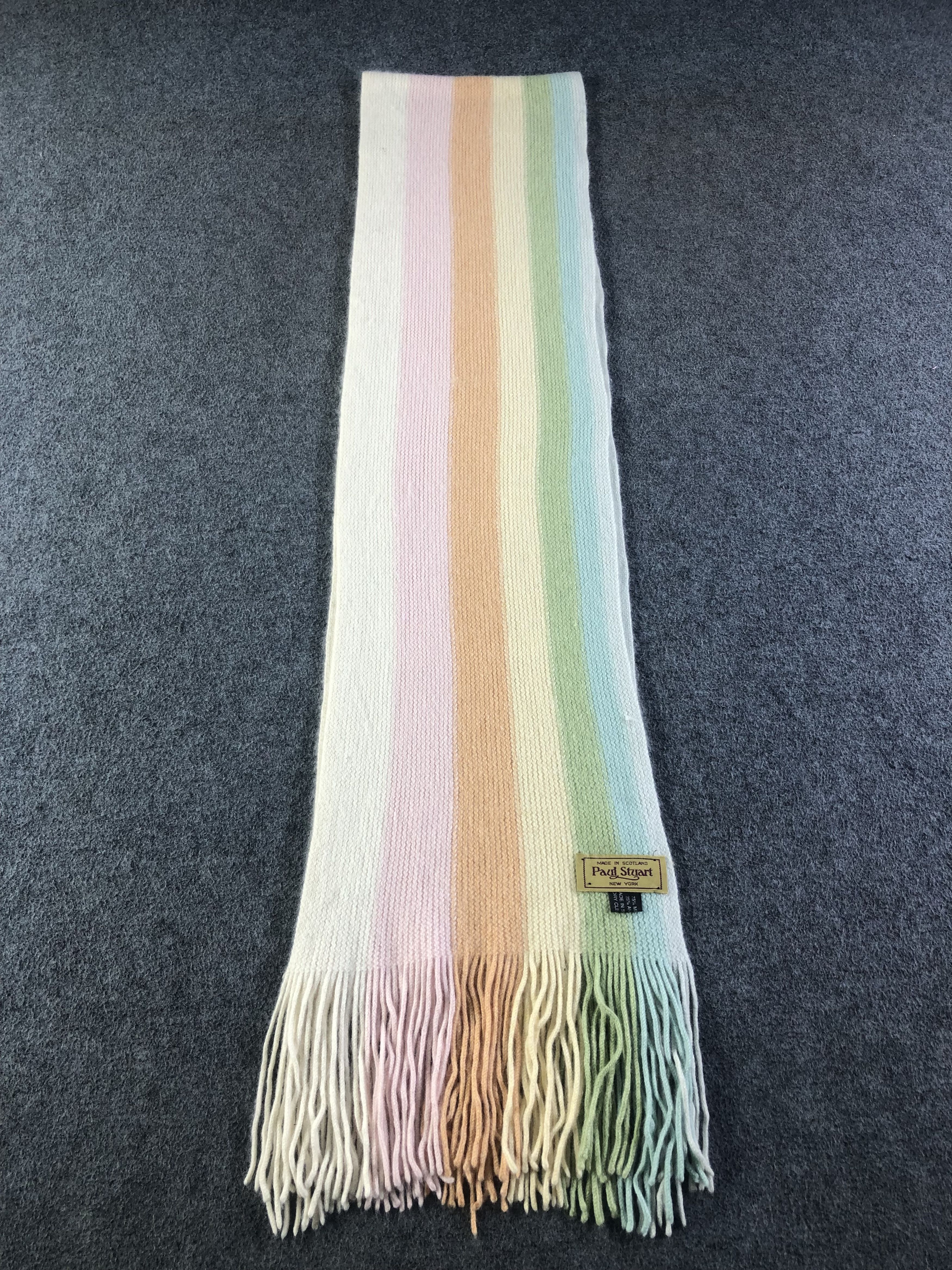 Paul Stuart Paul Stuart Multicolor Scarf / Muffler / Neckwear SS1297 Size ONE SIZE - 2 Thumbnail