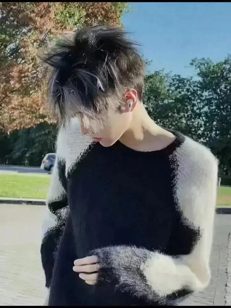 Saint Laurent Paris Saint Laurent Pairs 22AW Mohair Gold liner Knitwear-2507 Size US S / EU 44-46 / 1 - 9 Thumbnail
