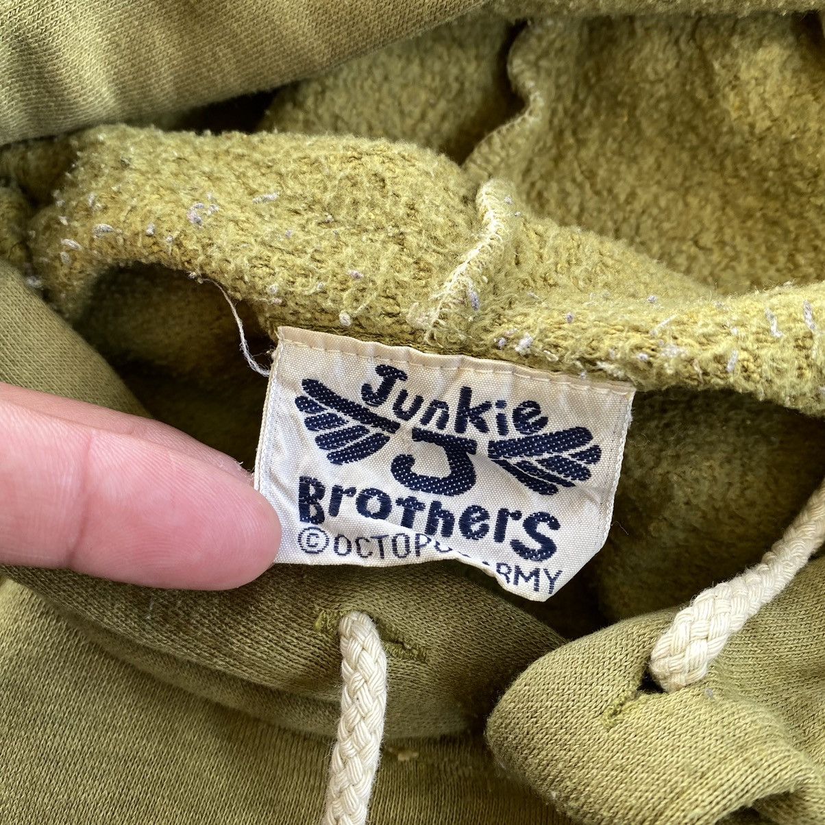 Vintage JUNKIE BROTHERS Vintage LSD Skate Fashion Hoodie Sweater Size US L / EU 52-54 / 3 - 8 Thumbnail
