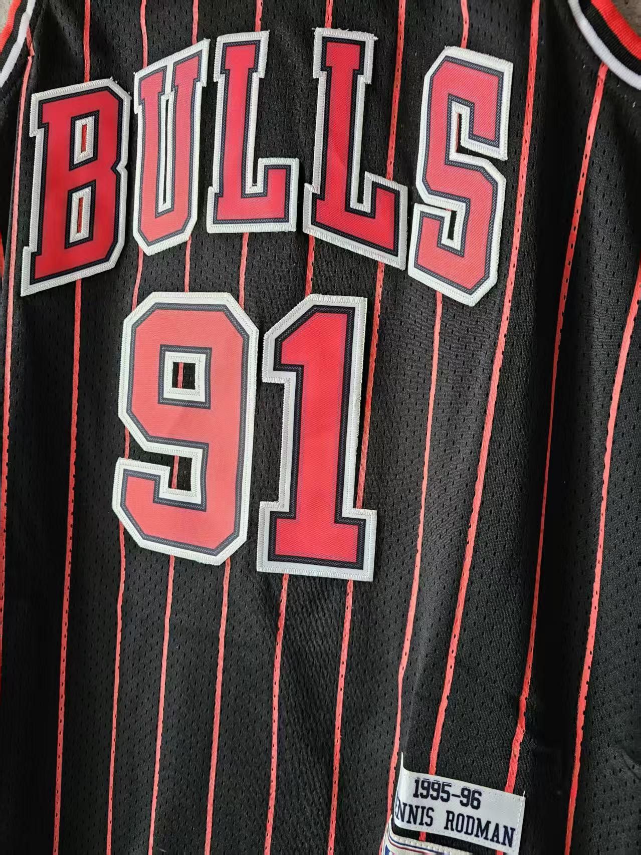 NBA Chicago Bulls #91 Dennis Rodman Jersey Size US S / EU 44-46 / 1 - 2 Thumbnail