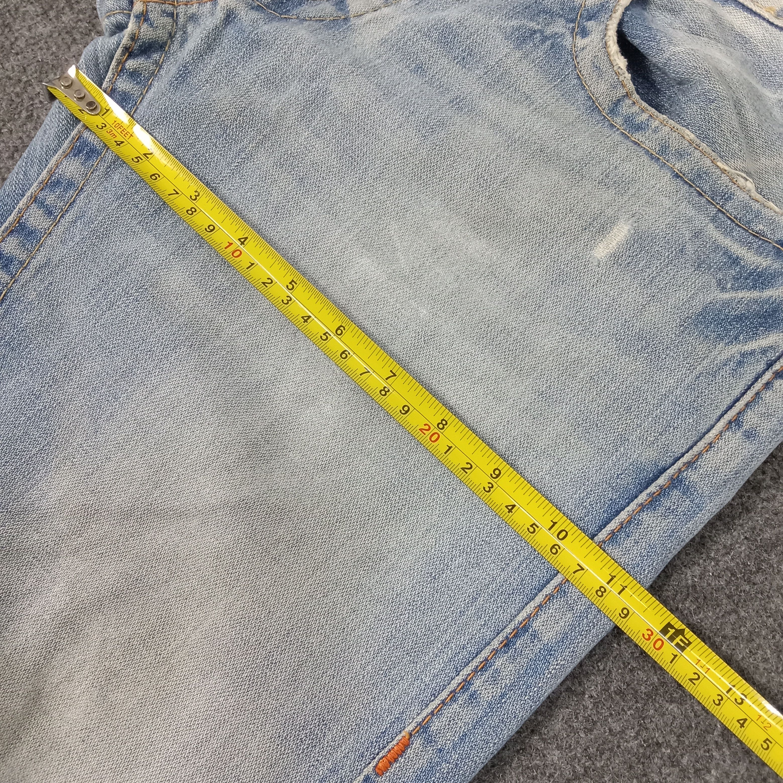 True Religion × Vintage True Religion American Distressed Style Denim Jeans Size US 33 - 12 Thumbnail