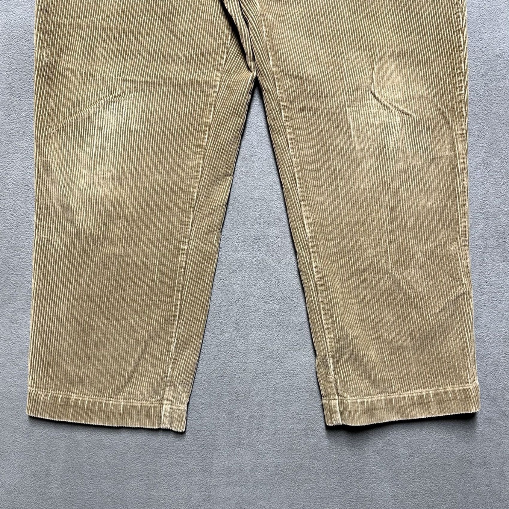 Polo Ralph Lauren Polo Ralph Lauren Pants Mens 38x30 (36x28) Philip Corduroy Pleated Tan Brown GUC Size US M / EU 48-50 / 2 - 6 Thumbnail