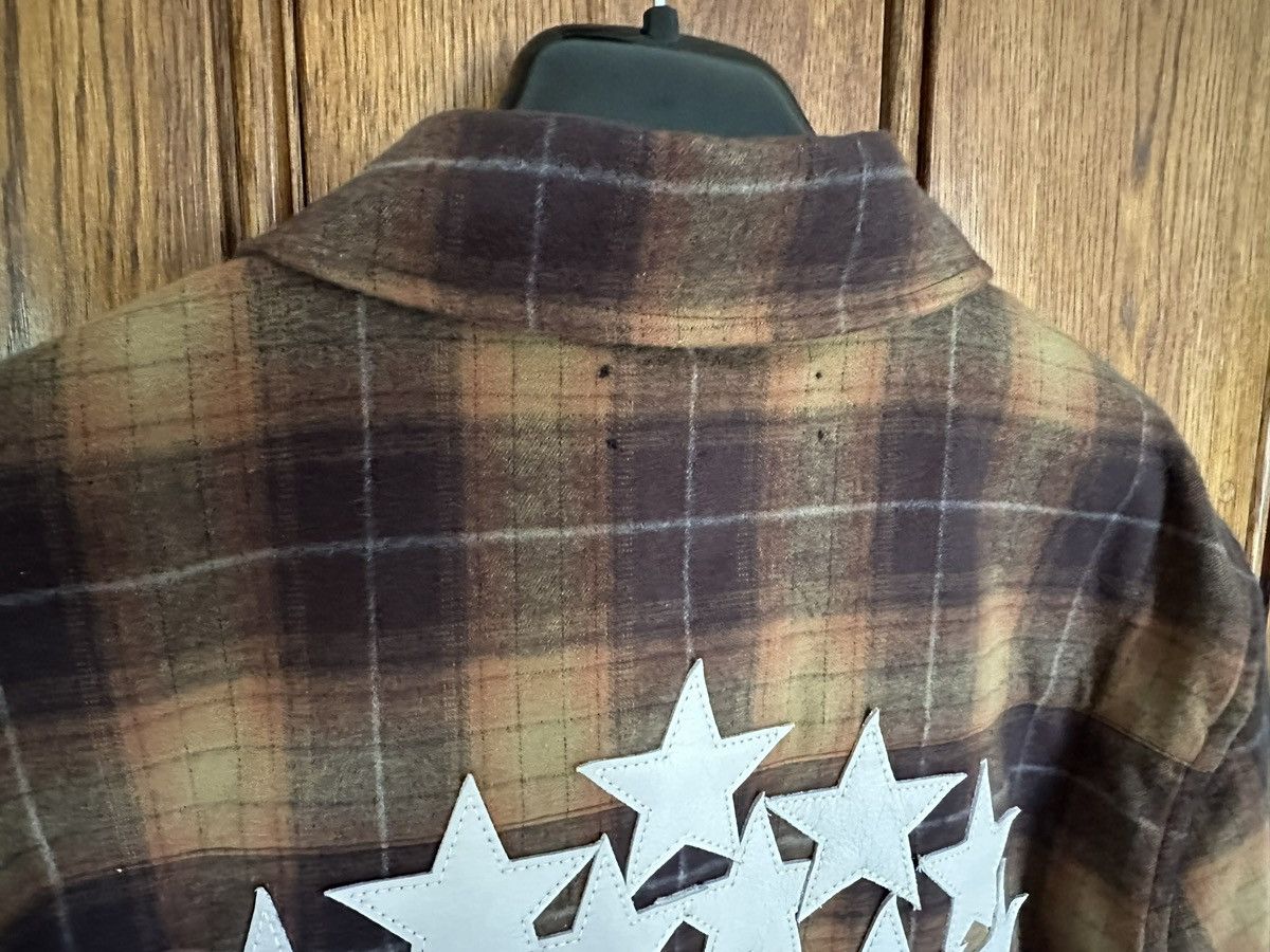 Amiri $890 Amiri leather star flannel shirt chai tea $890 🤑 Size US M / EU 48-50 / 2 - 17 Thumbnail