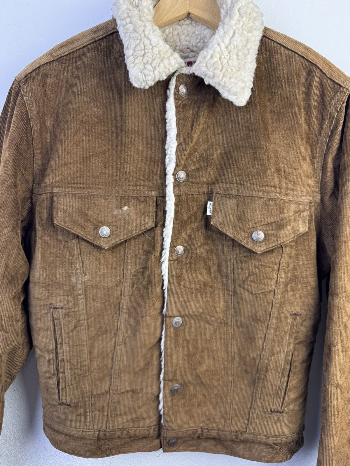 Levi's Vintage Levi's Trucker Jacket Cudoroy Sherpa Lining Size US M / EU 48-50 / 2 - 4 Thumbnail