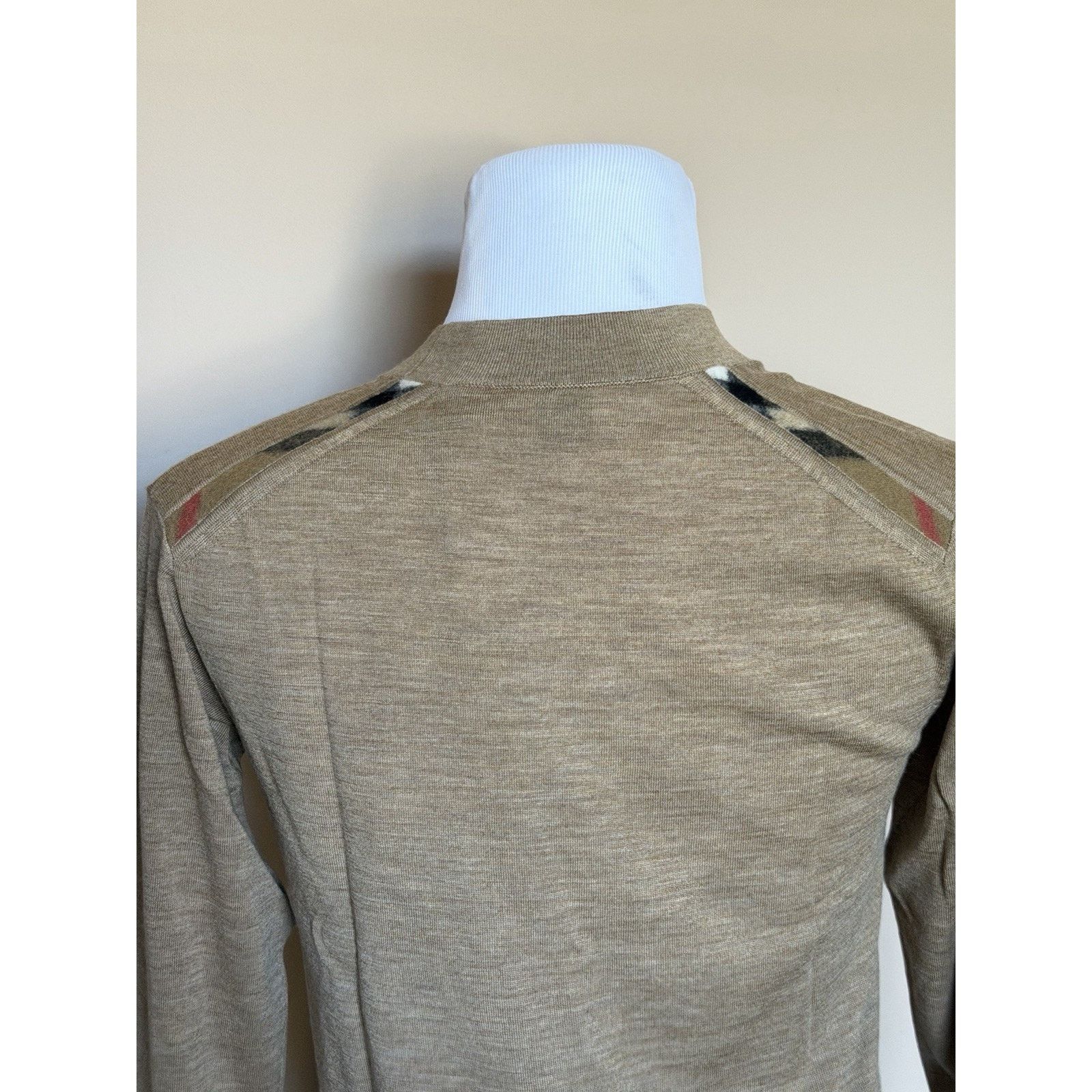 Burberry Burberry Tulip Wool Camel Melange Cardigan Sweater S 8112078 Size S / US 4 / IT 40 - 5 Thumbnail