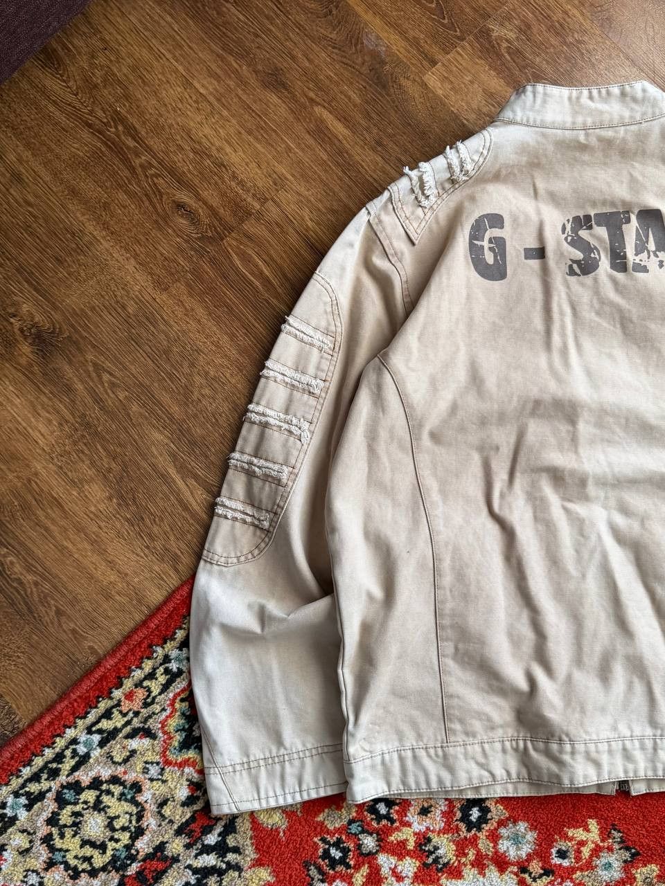 G-Star Vintage 2000s Hedi Slimane Dior Style Archive Cropped Jacket Size US L / EU 52-54 / 3 - 15 Thumbnail