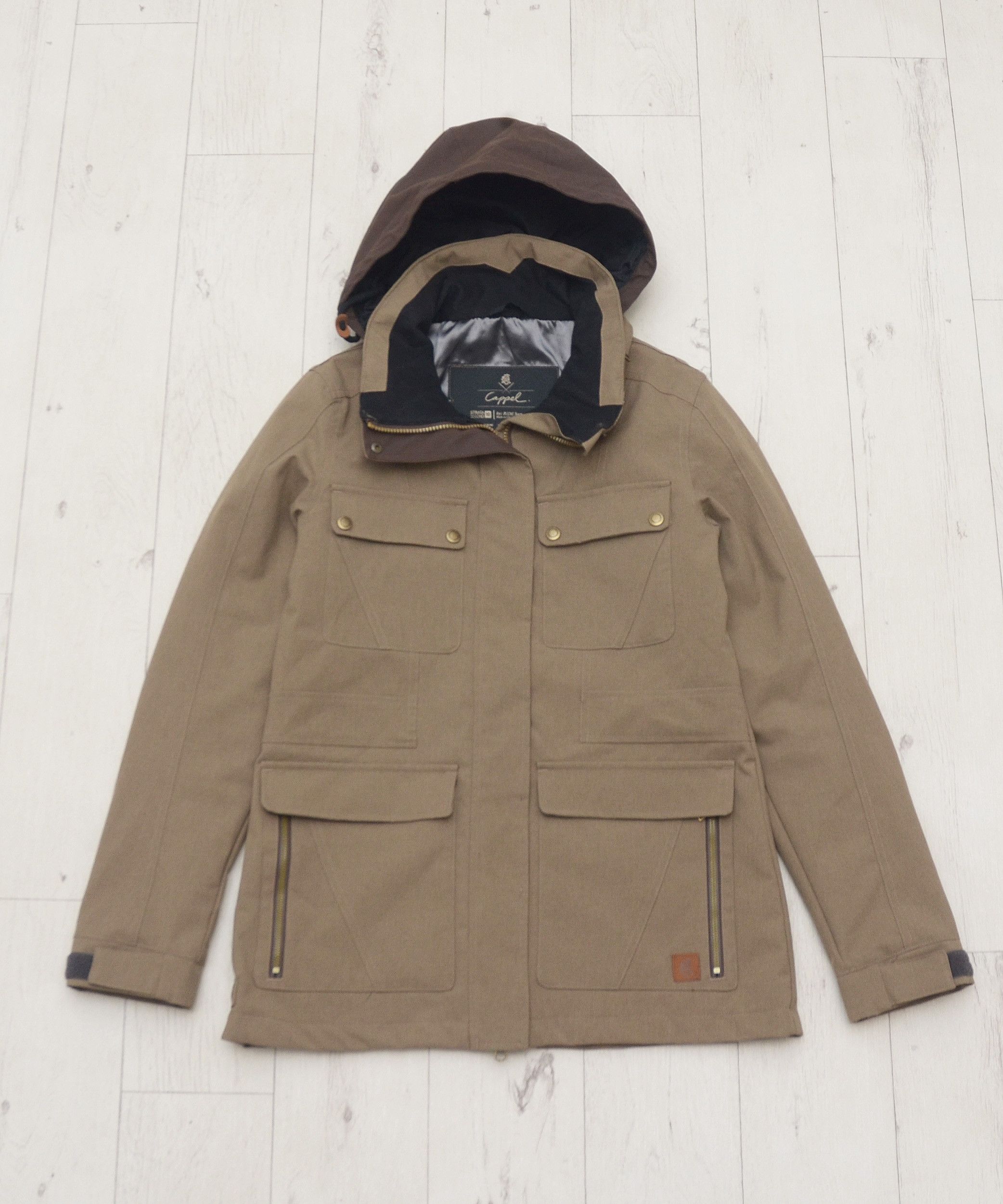 Ride Cappel CAPP3L Snowboard Jacket Sz M Strata HD $300 MSRP