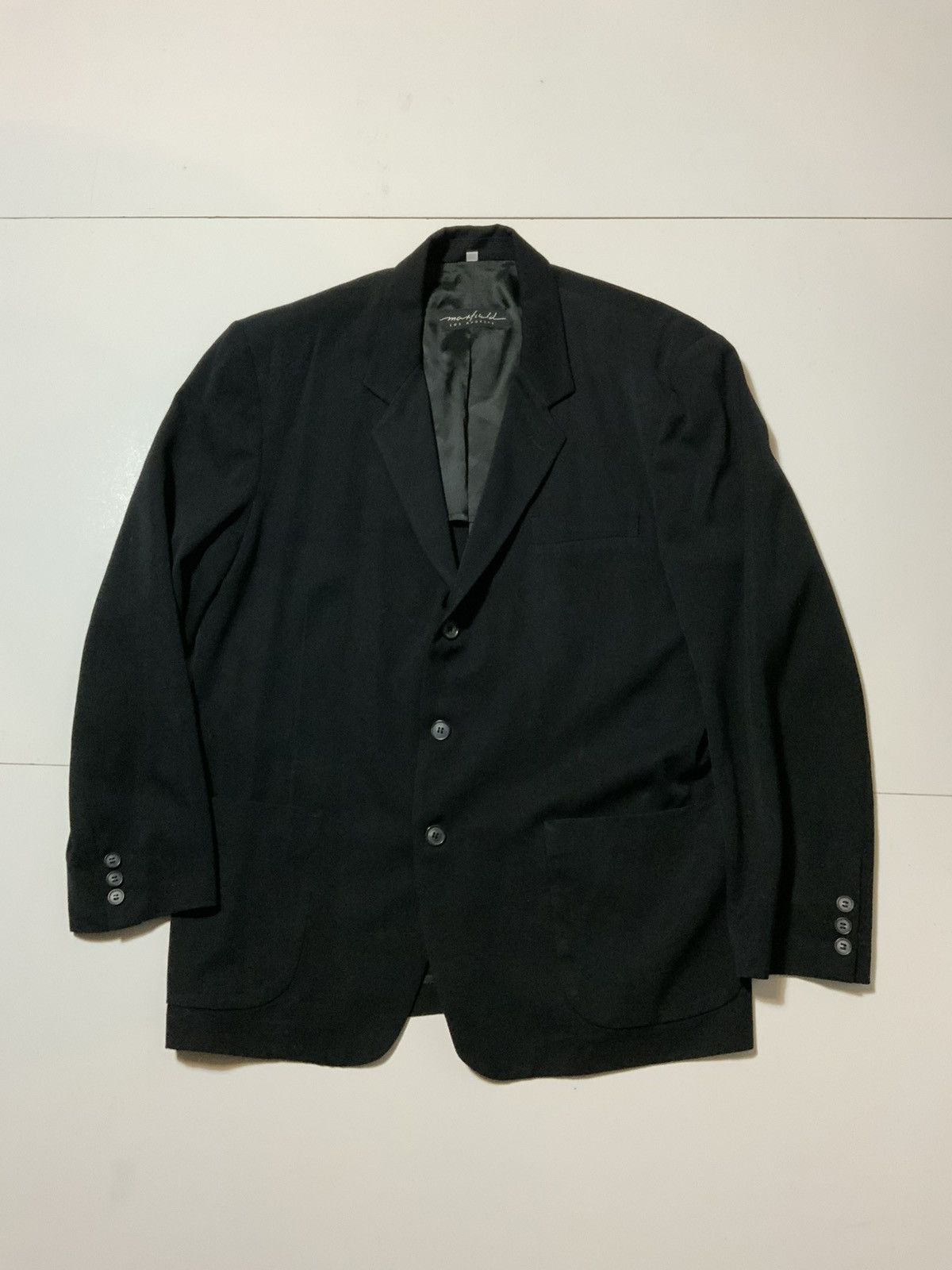 Maxfield Los Angeles × NEWYORKINDUSTRIE New York Industrie Maxfield LA Italy Wool Blazer Jacket Size US S / EU 44-46 / 1 - 1 Thumbnail