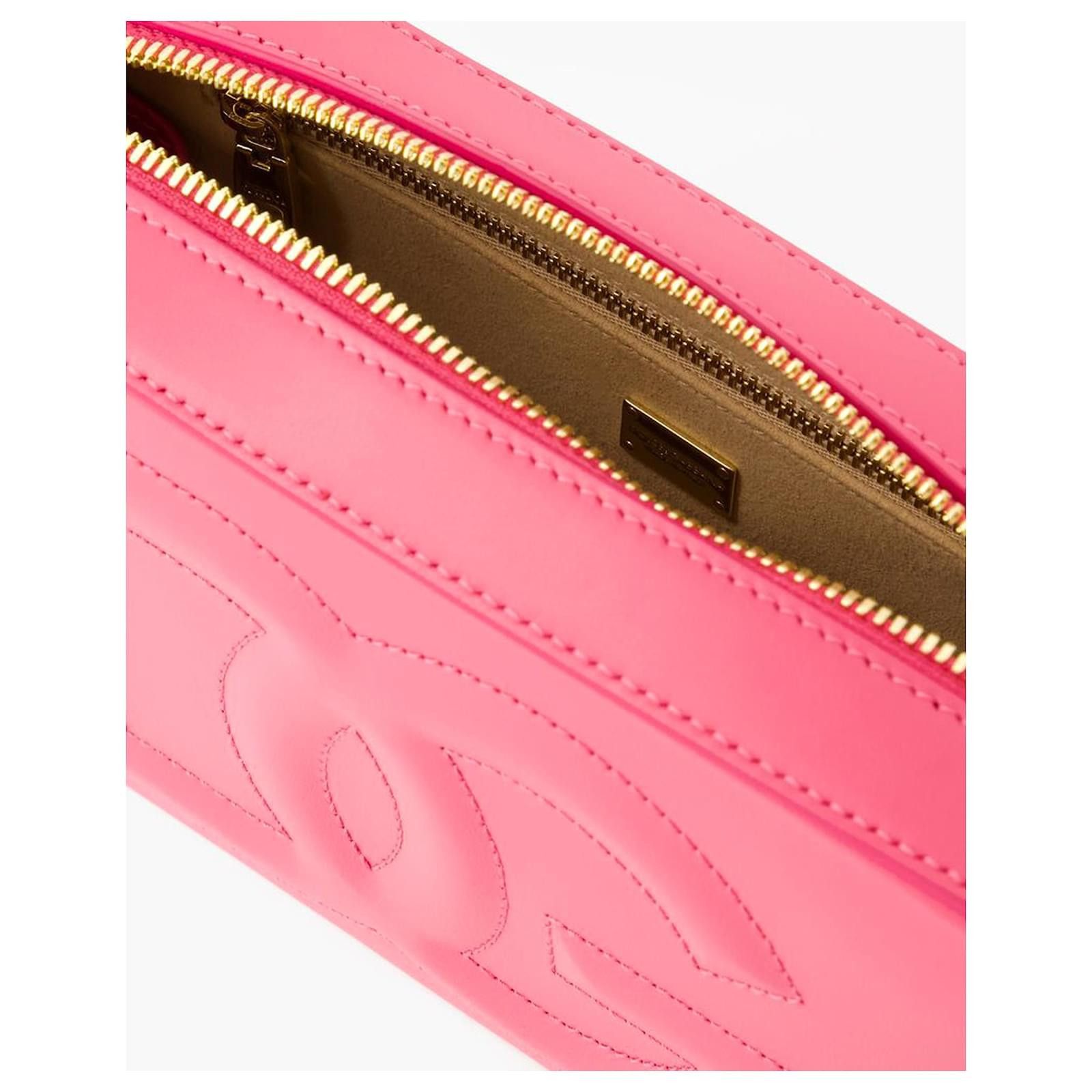 Dolce & Gabbana o1s22i1n1024 Size: OS / Leather Camera Bag in Pink Size ONE SIZE - 4 Thumbnail