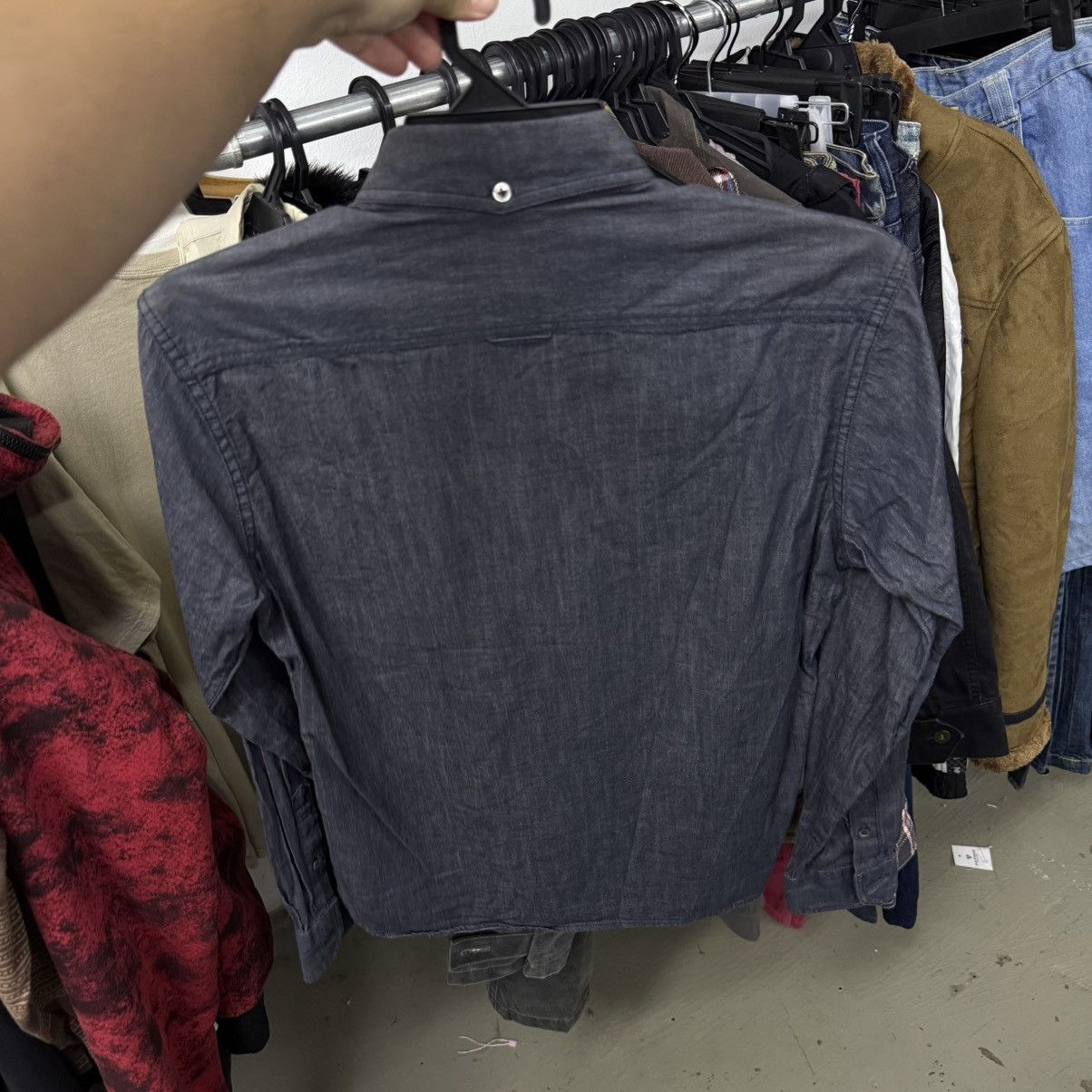 uniform experiment Uniform Experiment Raw Denim Button Up Shirt Size US S / EU 44-46 / 1 - 10 Thumbnail