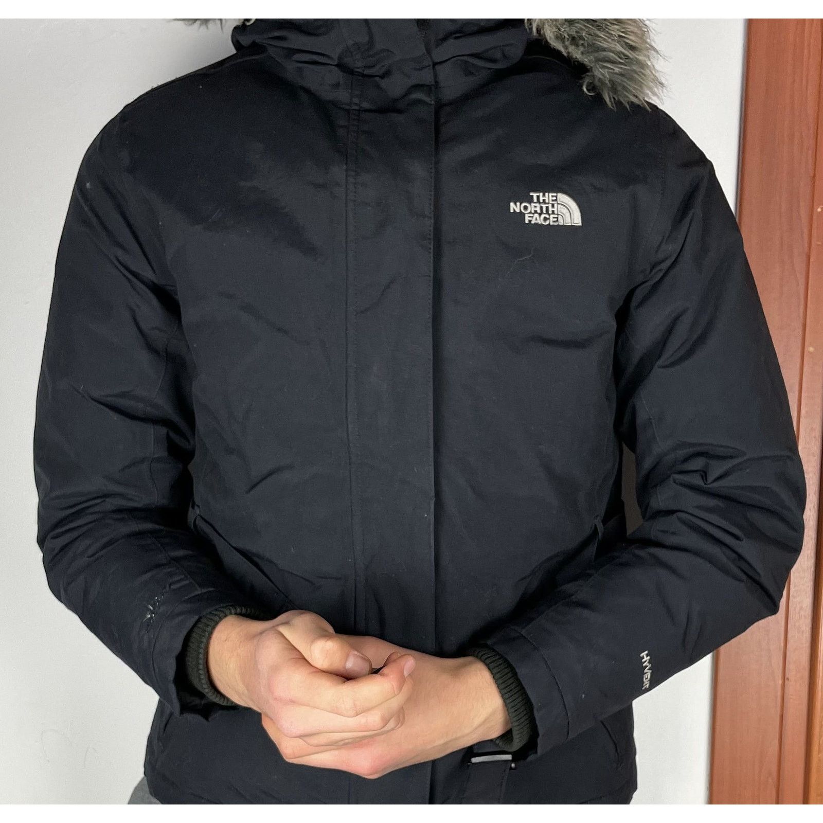 The North Face The North Face Hyvent Womens Long Sleeve Hooded Jacket Small Size S / US 4 / IT 40 - 2 Thumbnail